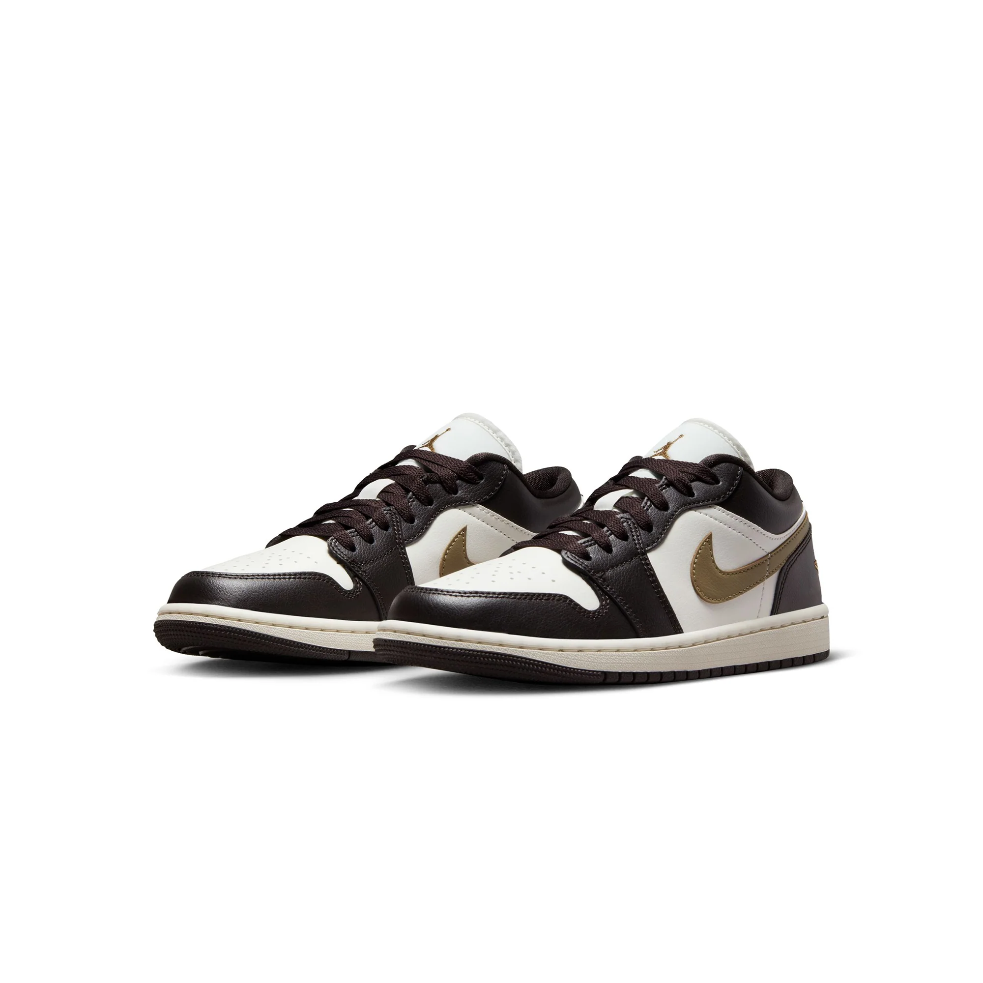 Air Jordan 1 Womens Low Shoes 'Shadow Brown' - Image 2
