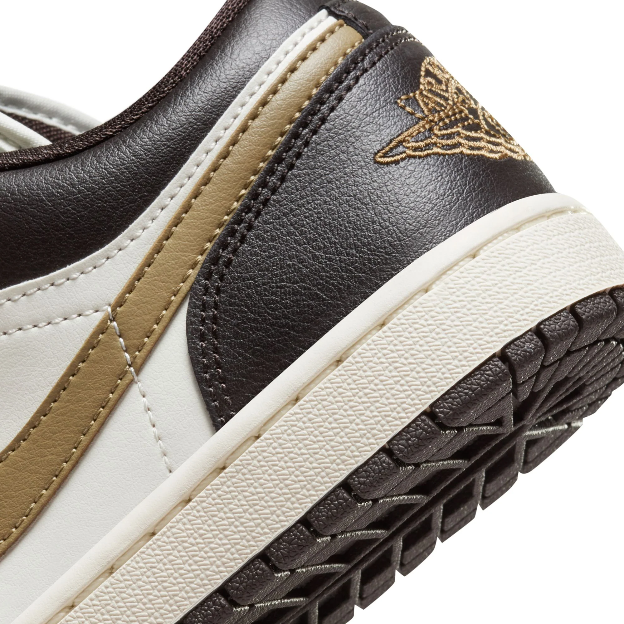 Air Jordan 1 Womens Low Shoes 'Shadow Brown' - Image 4