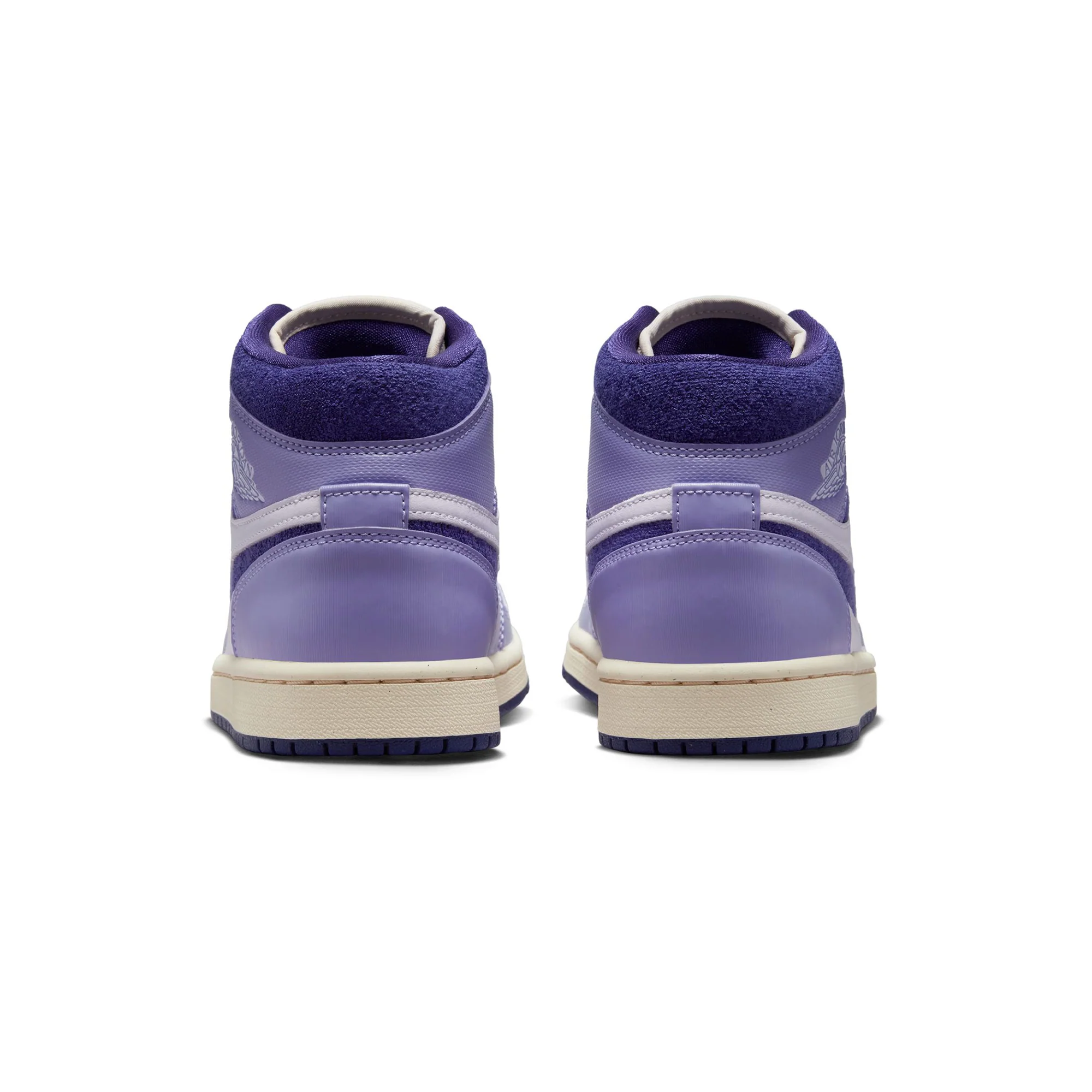 Air Jordan 1 Womens Mid SE Shoes 'Sky Purple' - Image 3