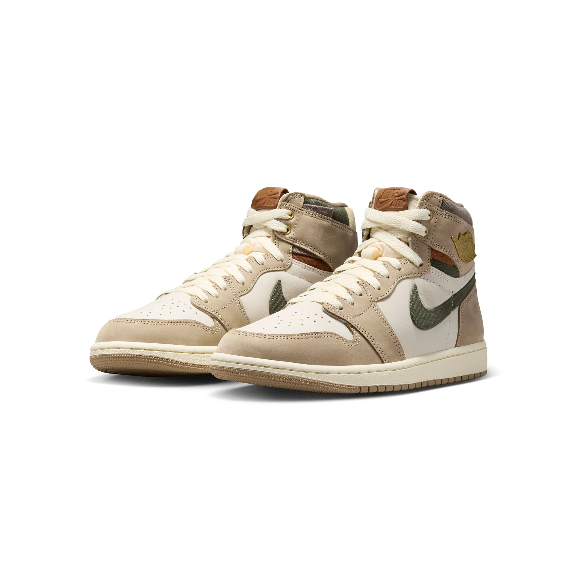 Air Jordan 1 Womens Retro High OG "Workwear" Shoes - Image 2