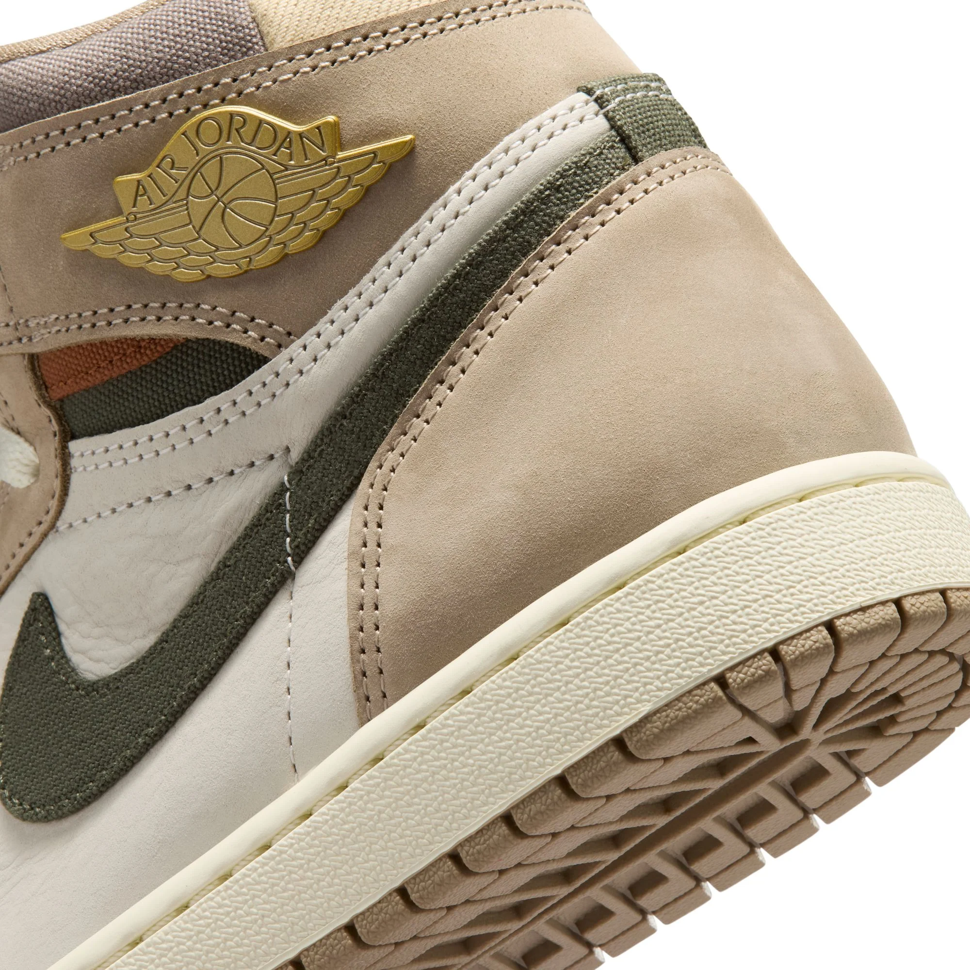Air Jordan 1 Womens Retro High OG "Workwear" Shoes - Image 4