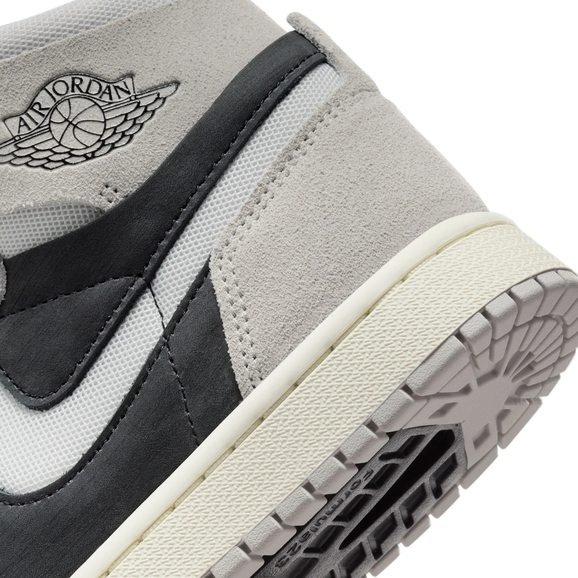 Air Jordan 1 Womens Zoom Comfort 2 Shoes 'Iron Ore' - Image 4