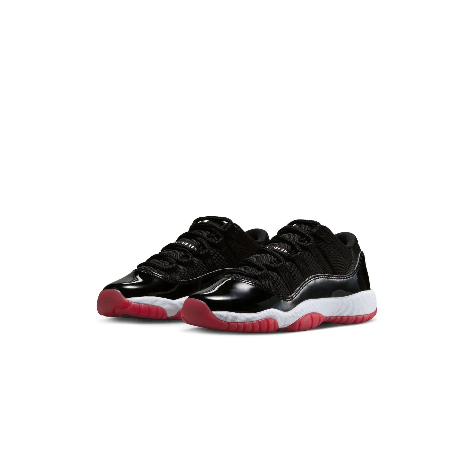 Air Jordan 11 Kids Retro Low "Bred" Shoes - Image 2