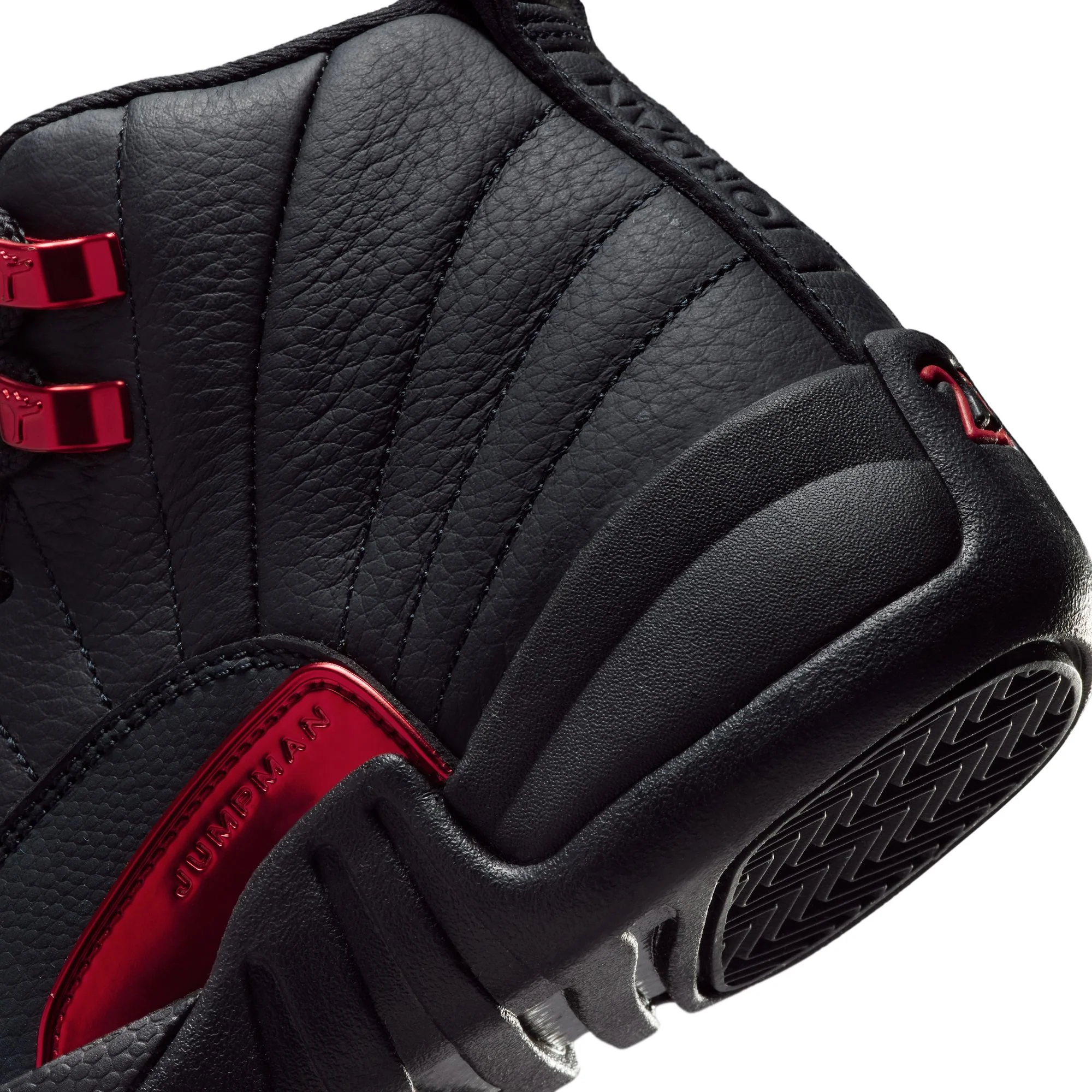 Air Jordan 12 Kids Retro "Bloodline" Shoes - Image 4