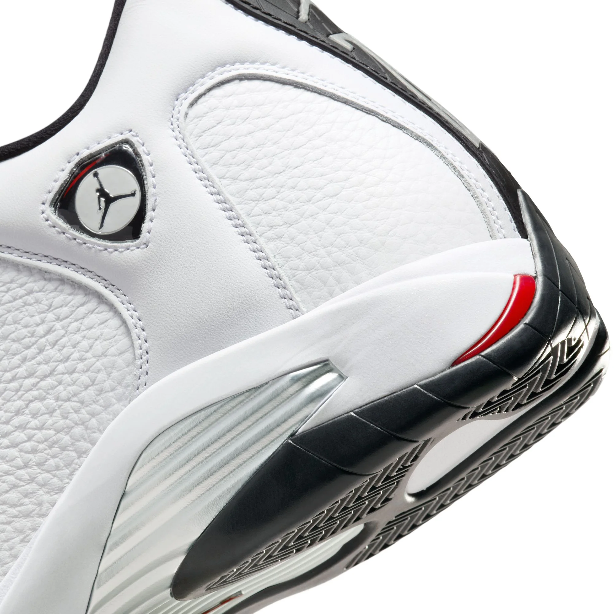 Air Jordan 14 Mens Retro "Black Toe" Shoes - Image 4