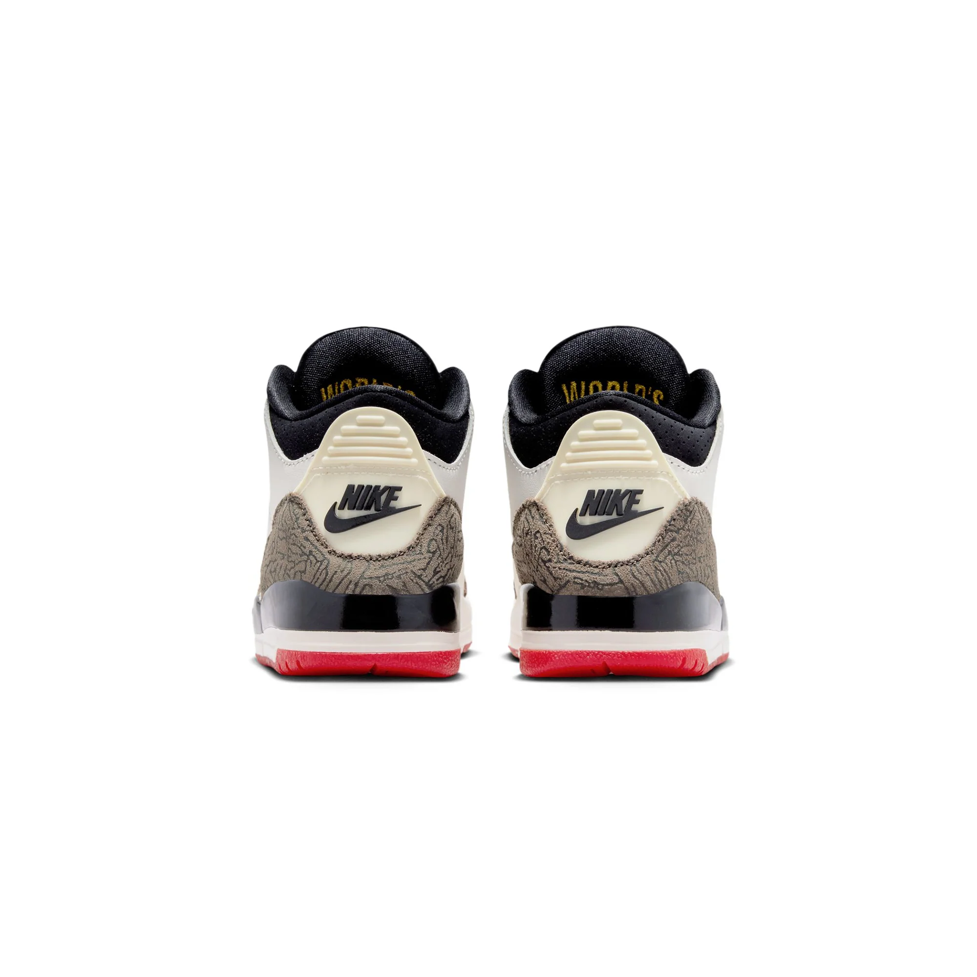 Air Jordan 3 Little Kids Retro Shoes - Image 3