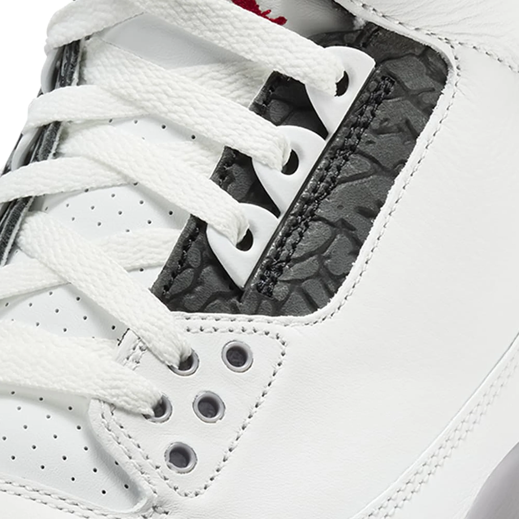 Air Jordan 3 Mens Retro "Cement Grey" Shoes - Image 4