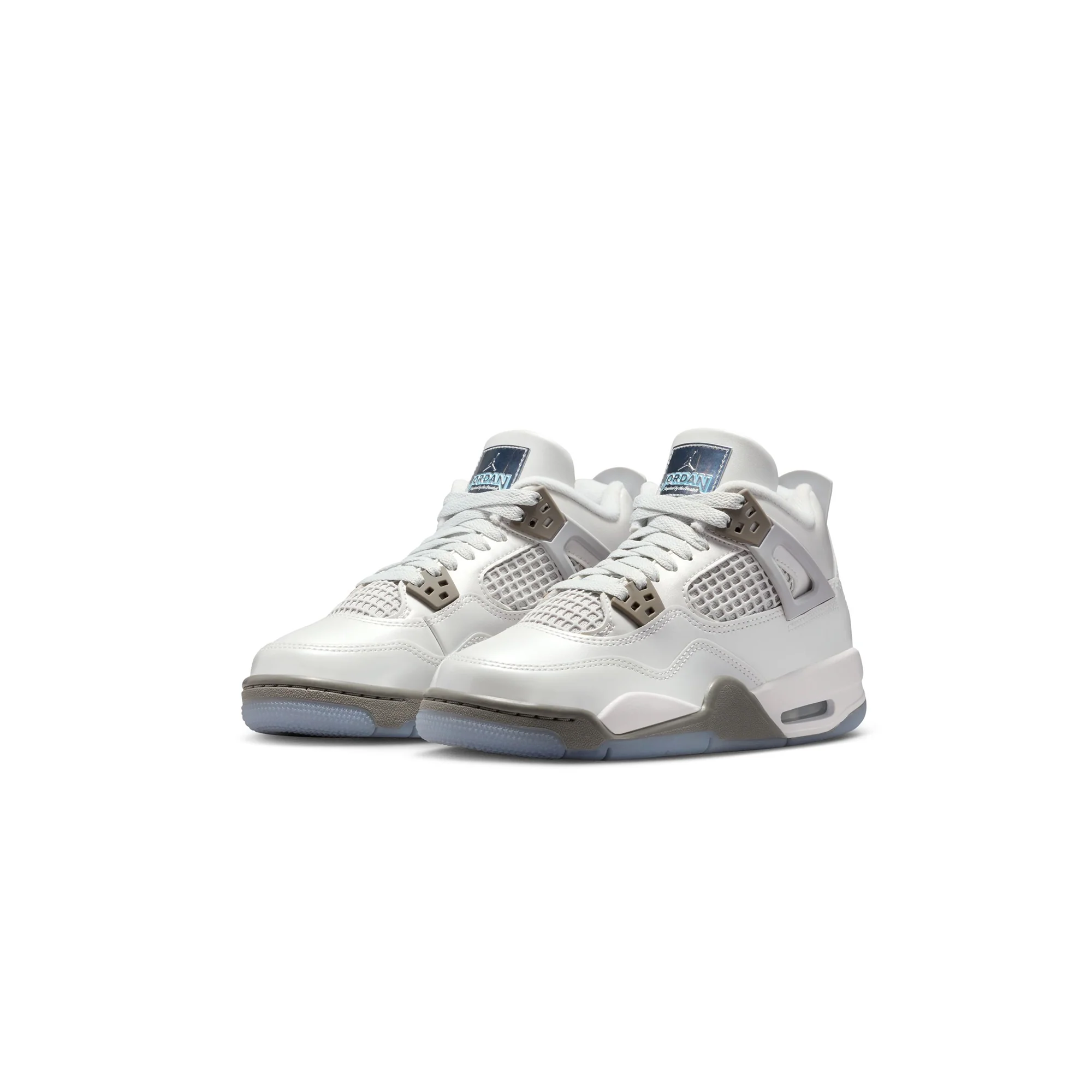 Air Jordan 4 Kids Retro "Blue Chill" Shoes - Image 2