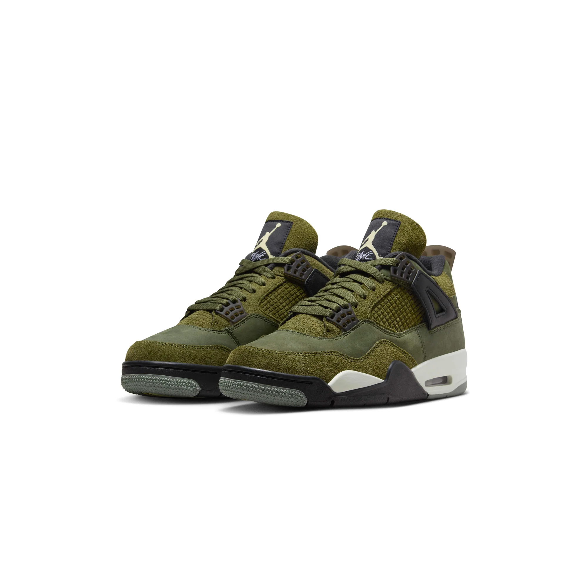 Air Jordan 4 Kids Retro SE Craft Shoes - Image 2