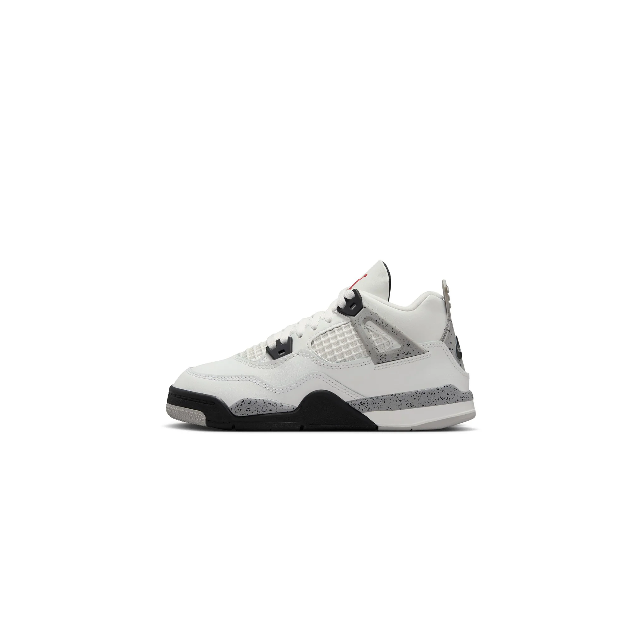 Air Jordan 4 Little Kids Retro "White Cement" Shoes