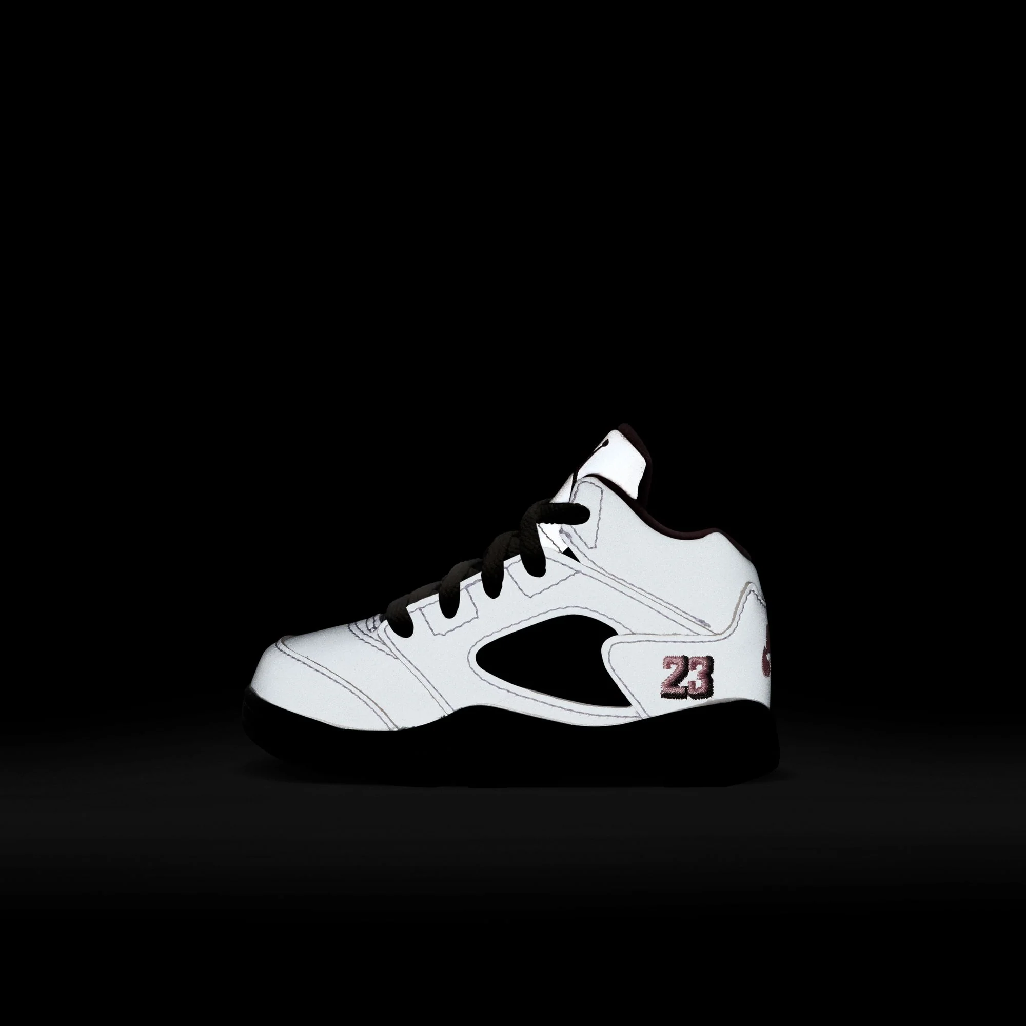 Air Jordan 5 Infants Retro "Medium Soft Pink" Shoes - Image 4