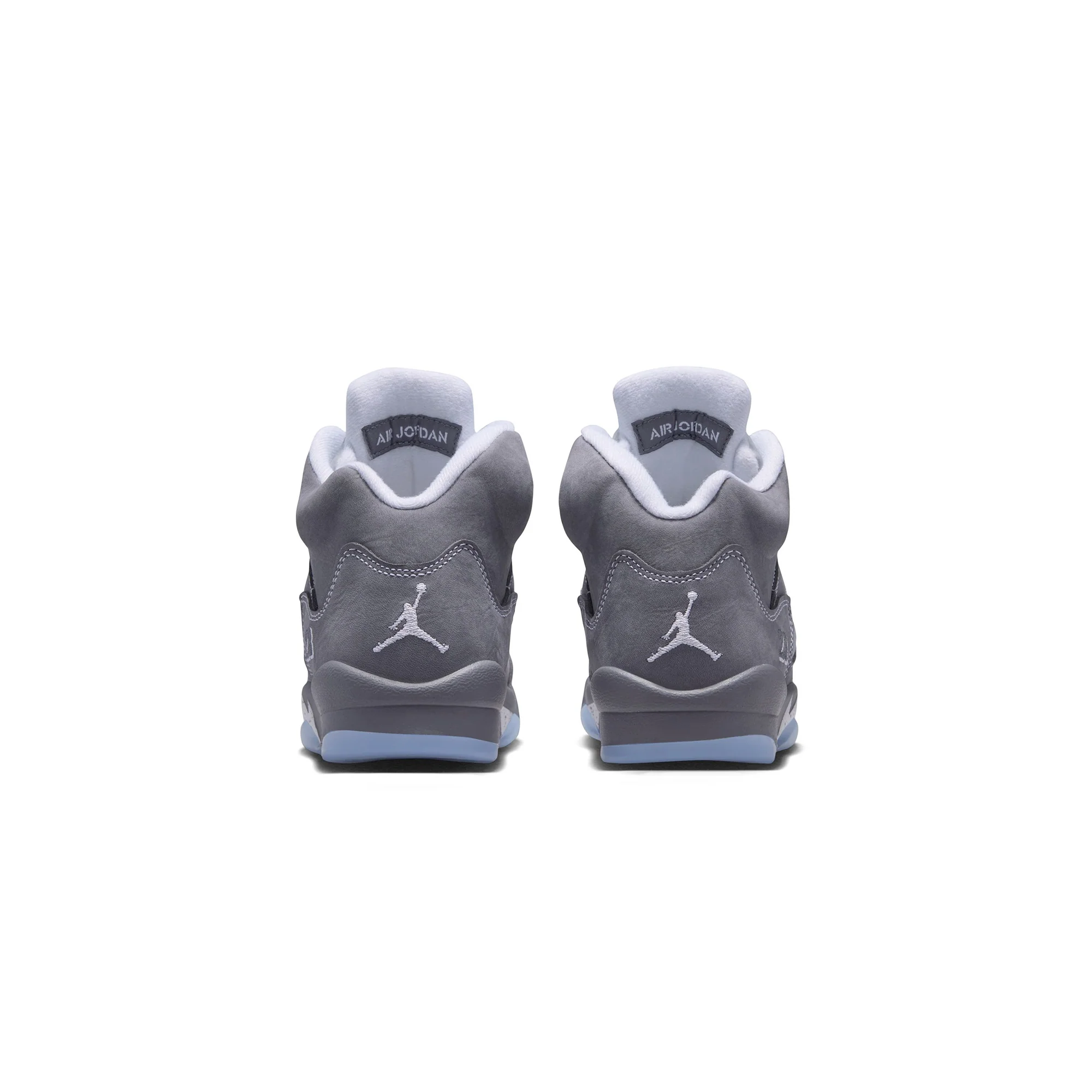 Air Jordan 5 Kids Retro "Wolf Grey" Shoes - Image 3