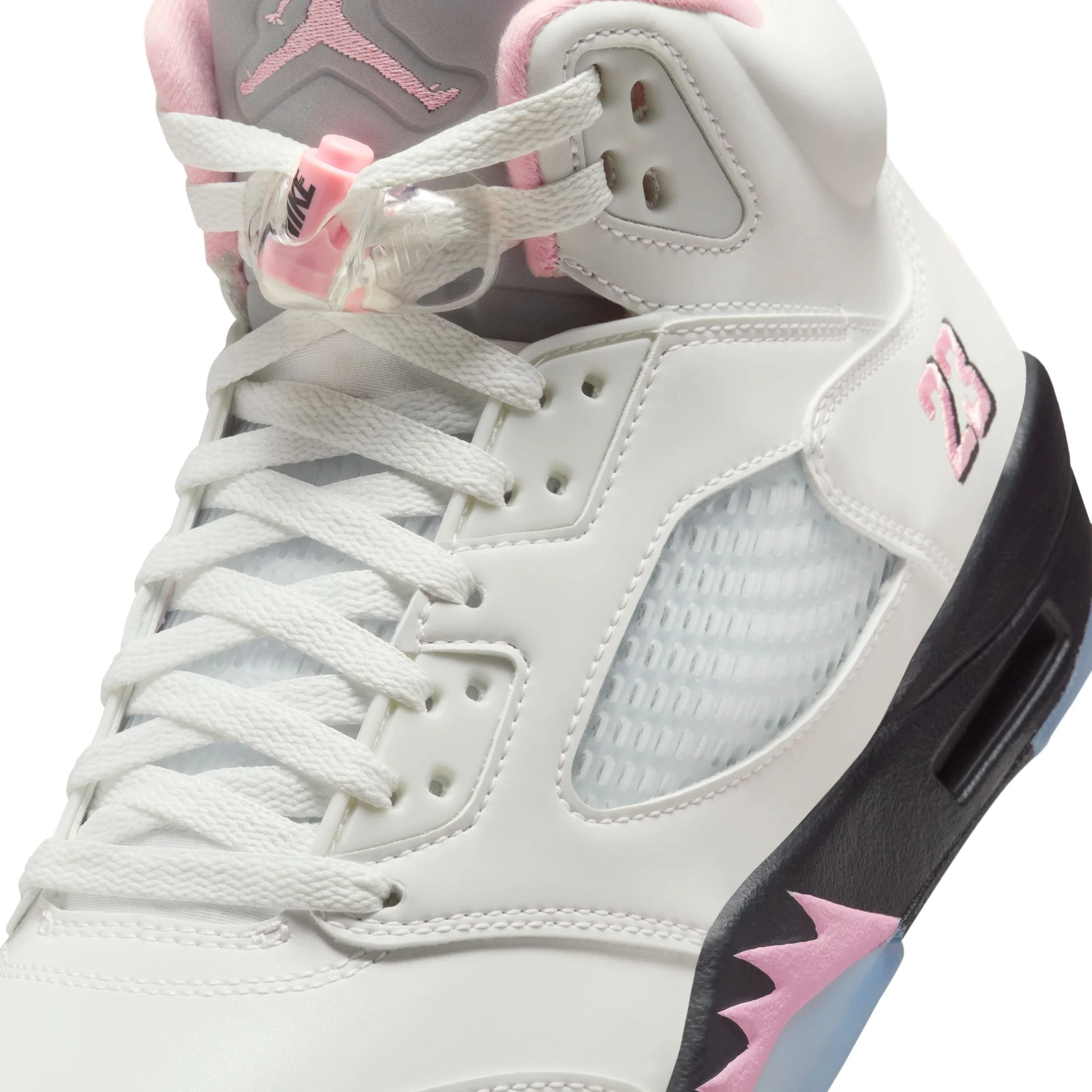 Air Jordan 5 Mens Retro "Medium Soft Pink" Shoes - Image 4