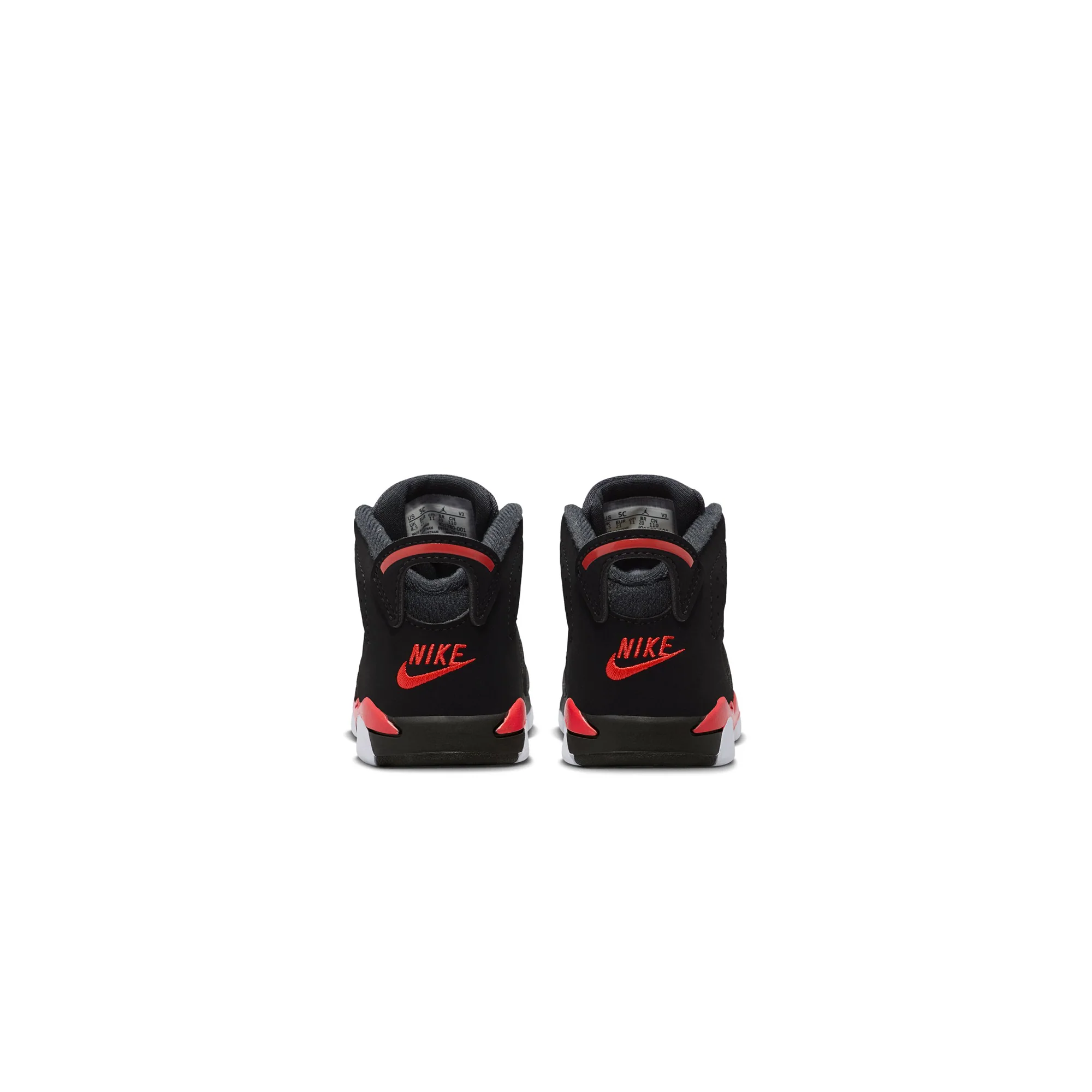 Air Jordan 6 Infants Retro "Infrared" Shoes - Image 3