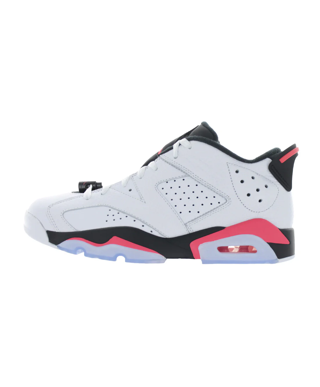 Air Jordan: 6 Retro Low (White/Infrared 23-Black)