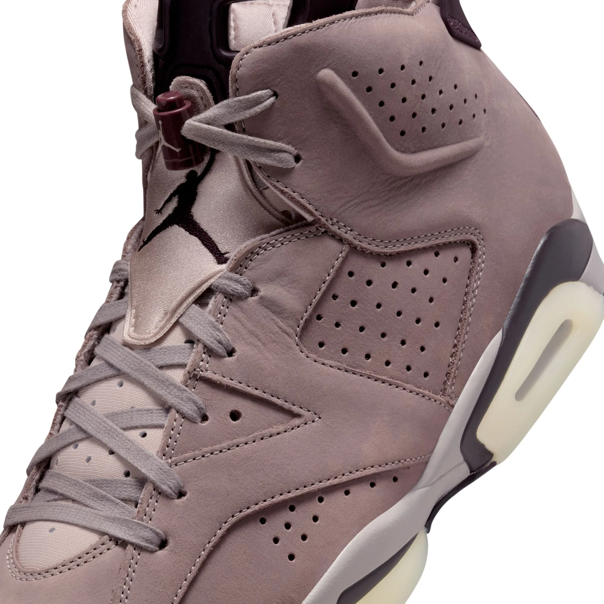 Air Jordan 6 x A Ma Maniére Mens Retro SP "Smokey Mauve" Shoes - Image 4