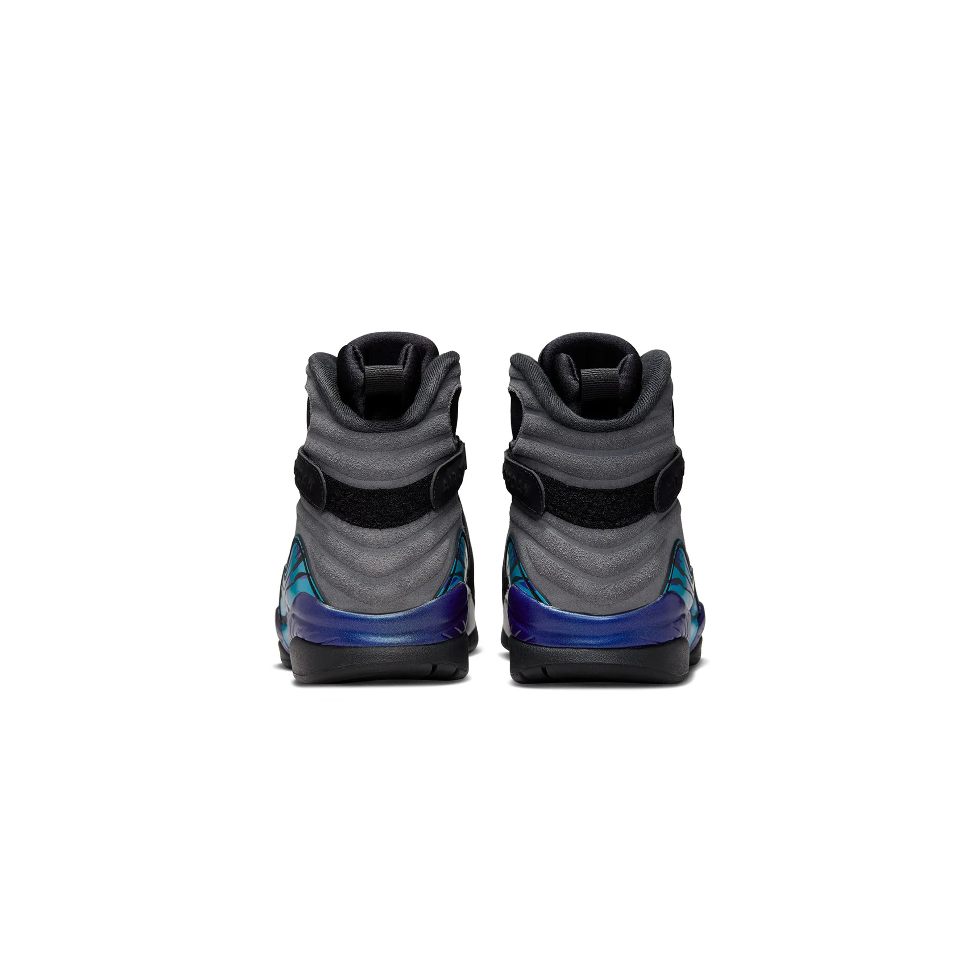 Air Jordan 8 Kids Retro "Aqua" Shoes - Image 3