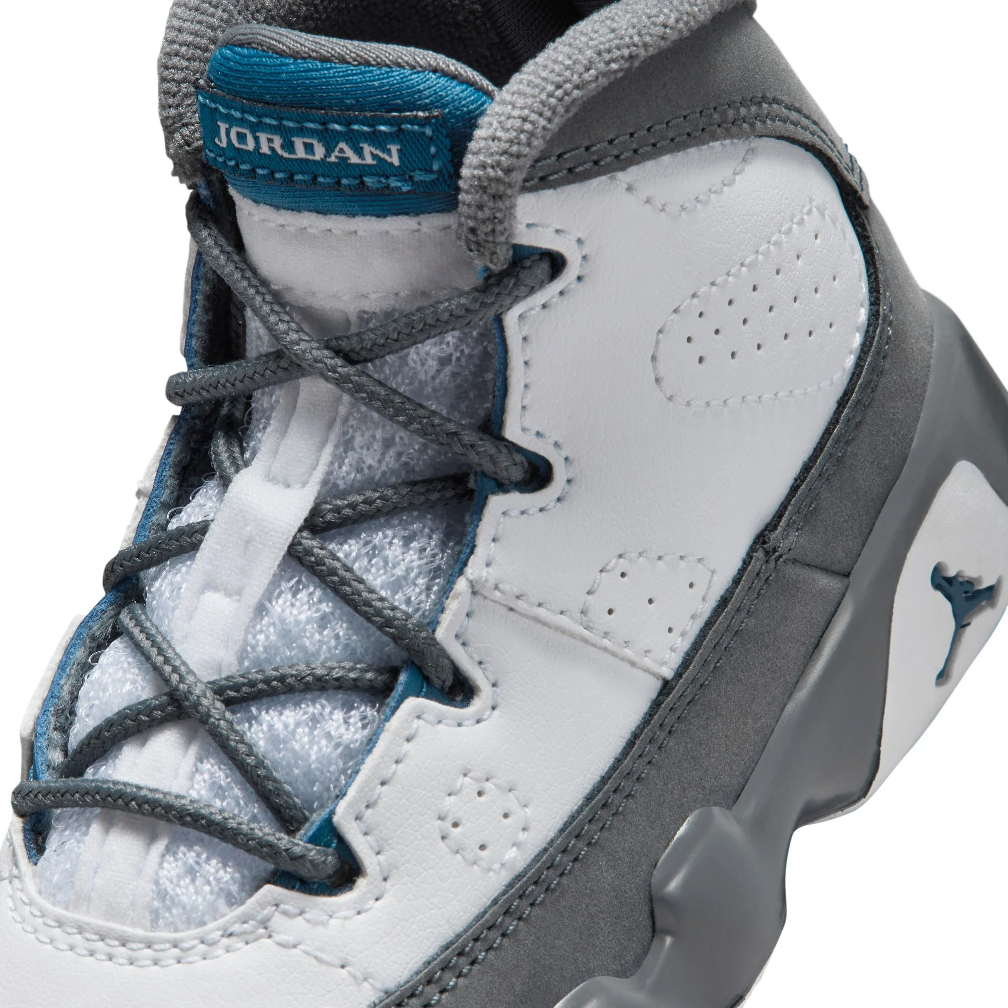 Air Jordan 9 Infants Retro "Flint Grey" Shoes - Image 4