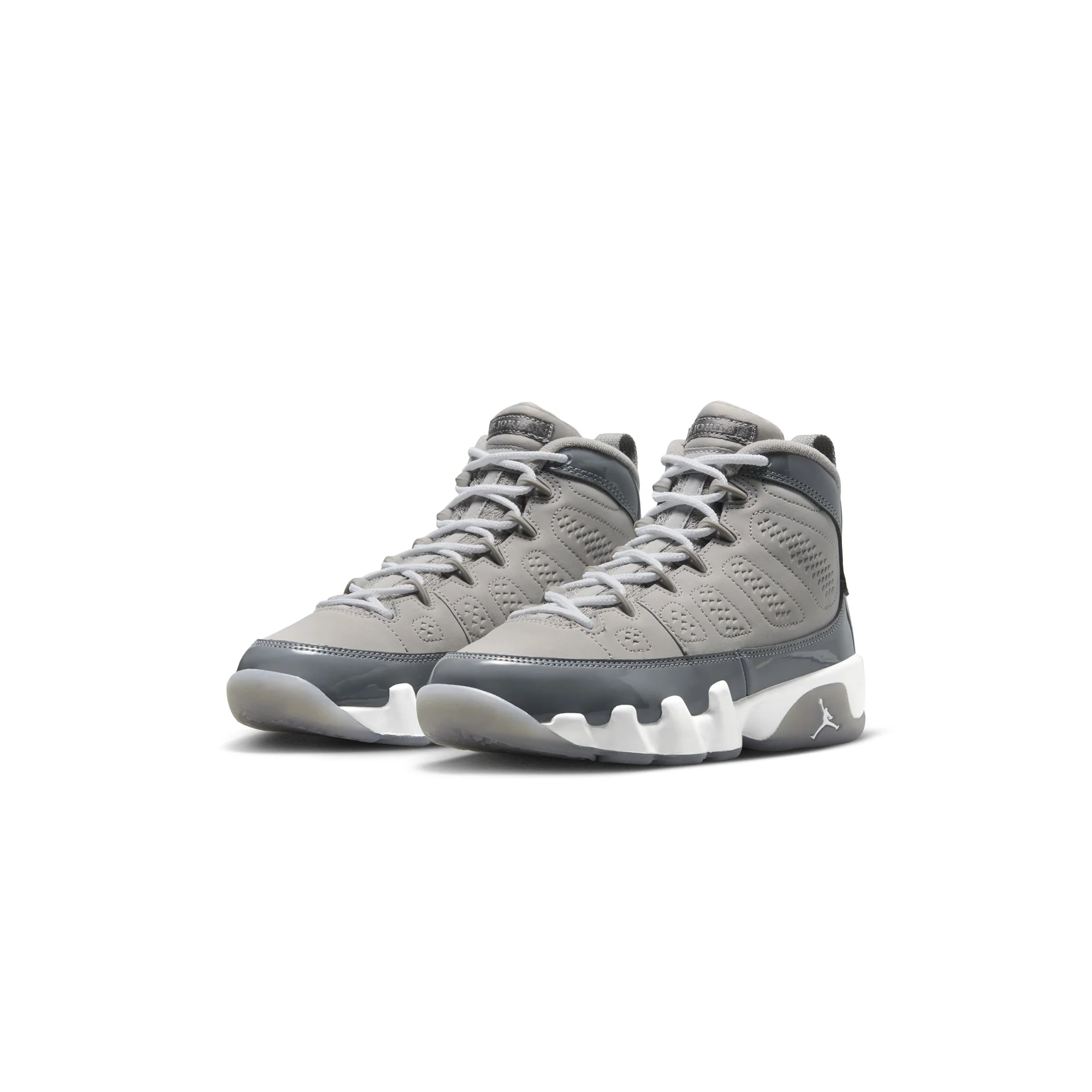 Air Jordan 9 Kids Retro "Cool Grey" Shoes - Image 2