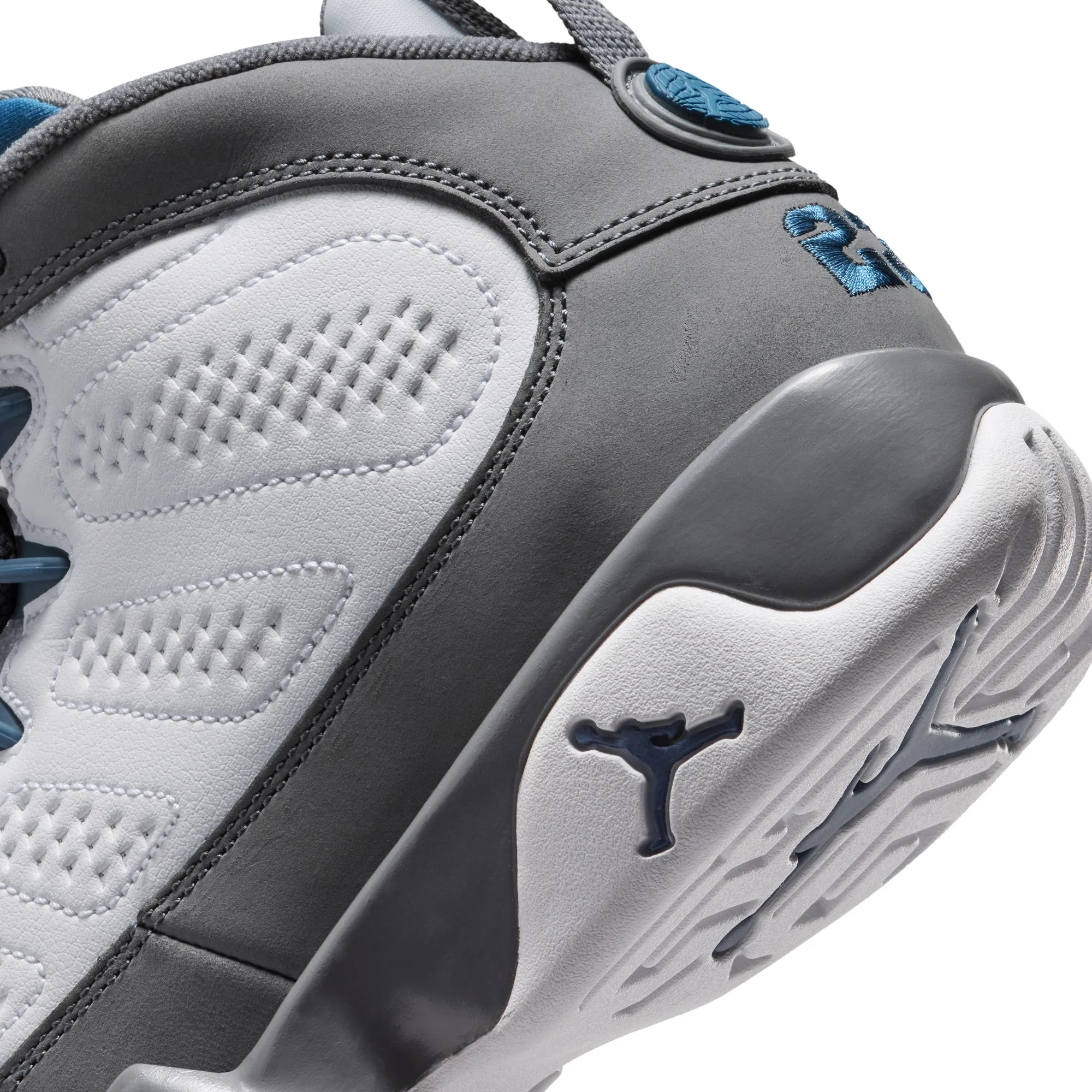Air Jordan 9 Kids Retro "Flint Grey" Shoes - Image 4