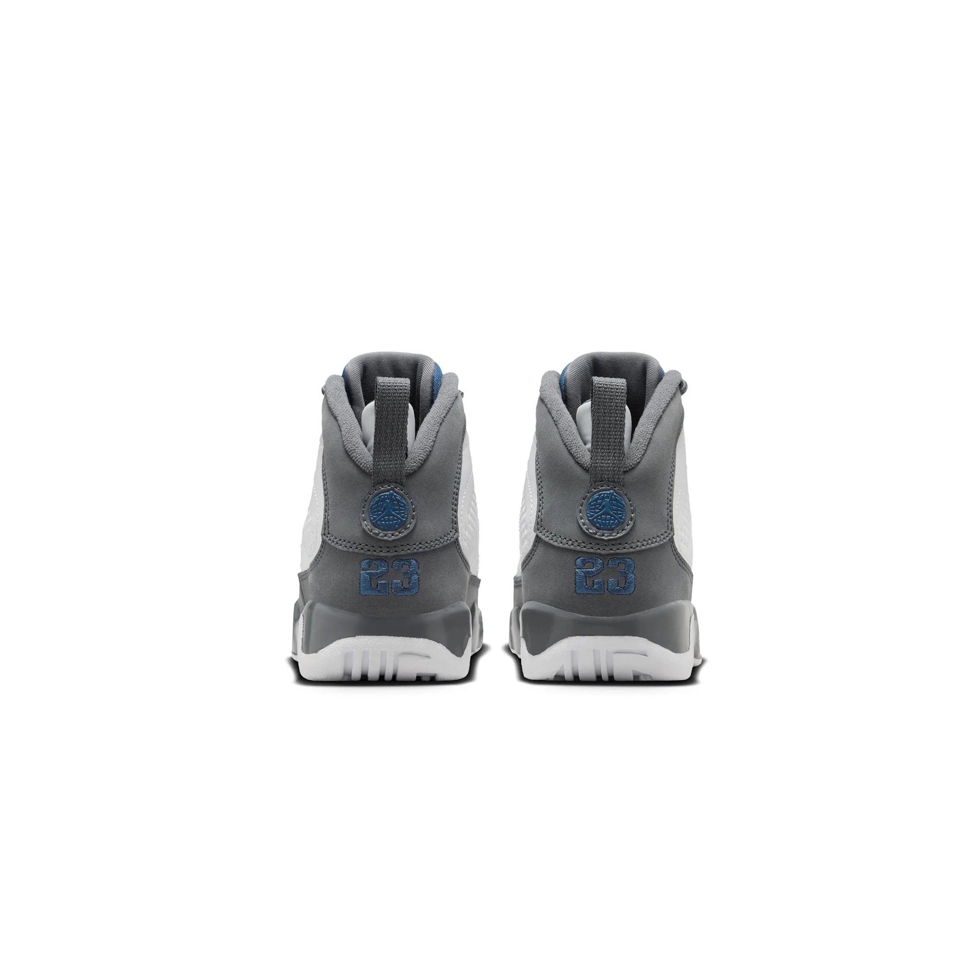 Air Jordan 9 Little Kids Retro "Flint Grey" Shoes - Image 3