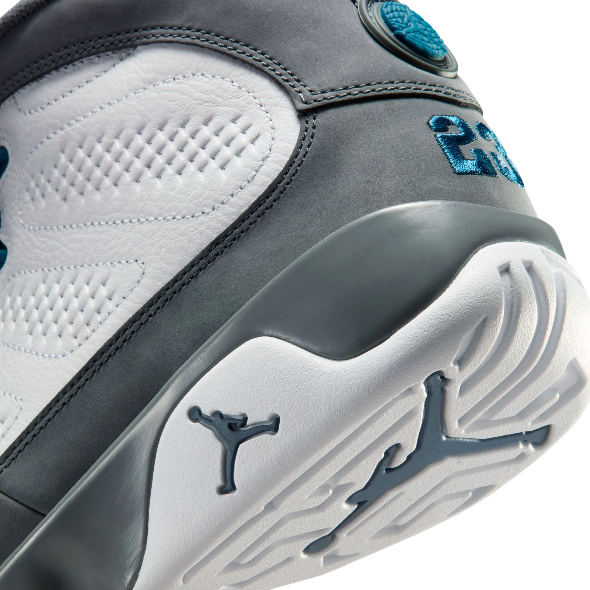 Air Jordan 9 Mens Retro "Flint Grey" Shoes - Image 4