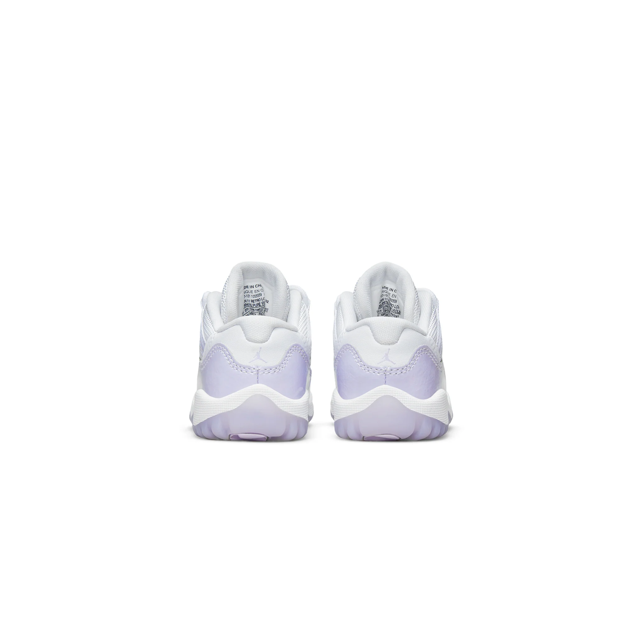 Air Jordan Infants 11 Retro Low Shoes Pure Violet - Image 3