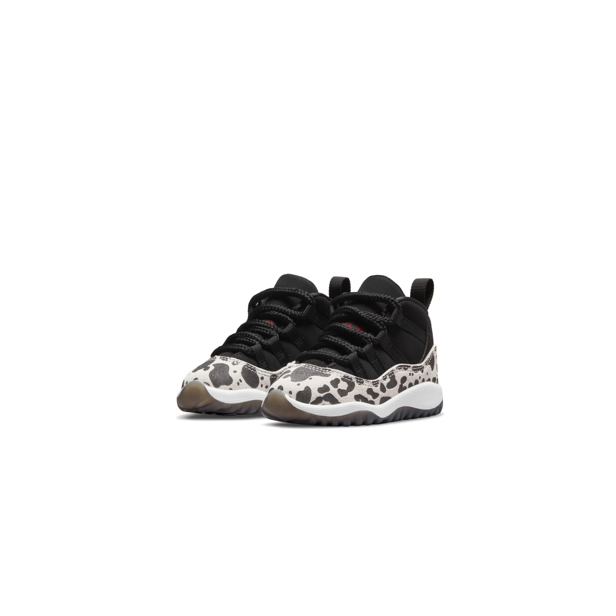 Air Jordan Infants 11 Retro TD Shoes 'Black/Gym Red' - Image 2