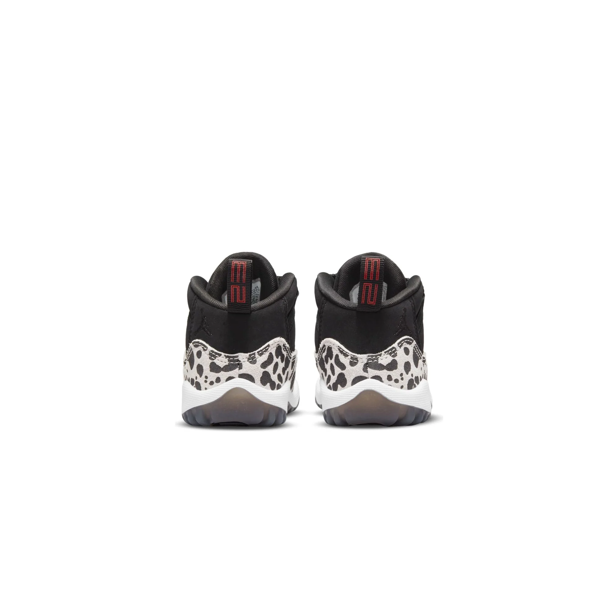 Air Jordan Infants 11 Retro TD Shoes 'Black/Gym Red' - Image 3