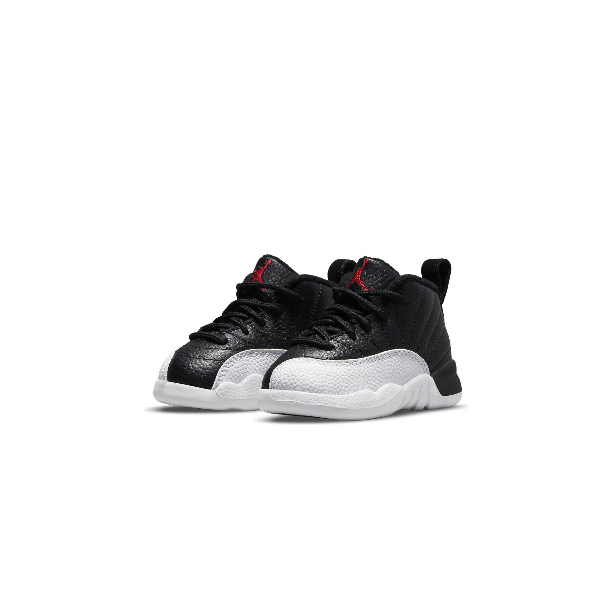 Air Jordan Infants 12 Retro Shoes 'Black/Varsity Red' - Image 2