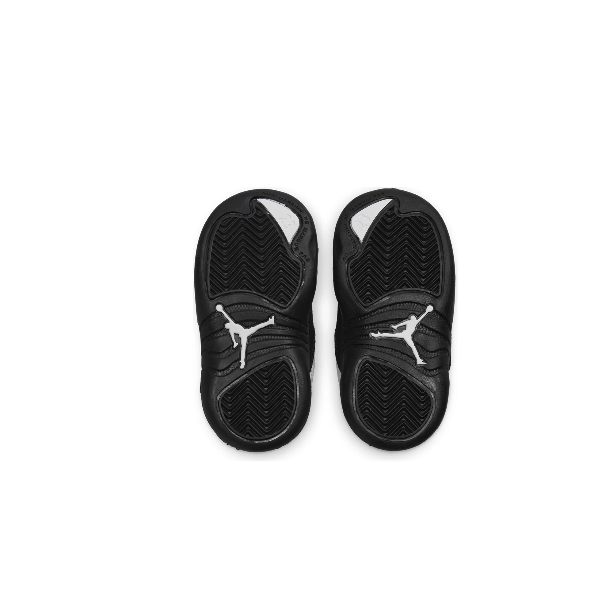 Air Jordan Infants 12 Retro TD Shoes 'White/Metallic Gold' - Image 4