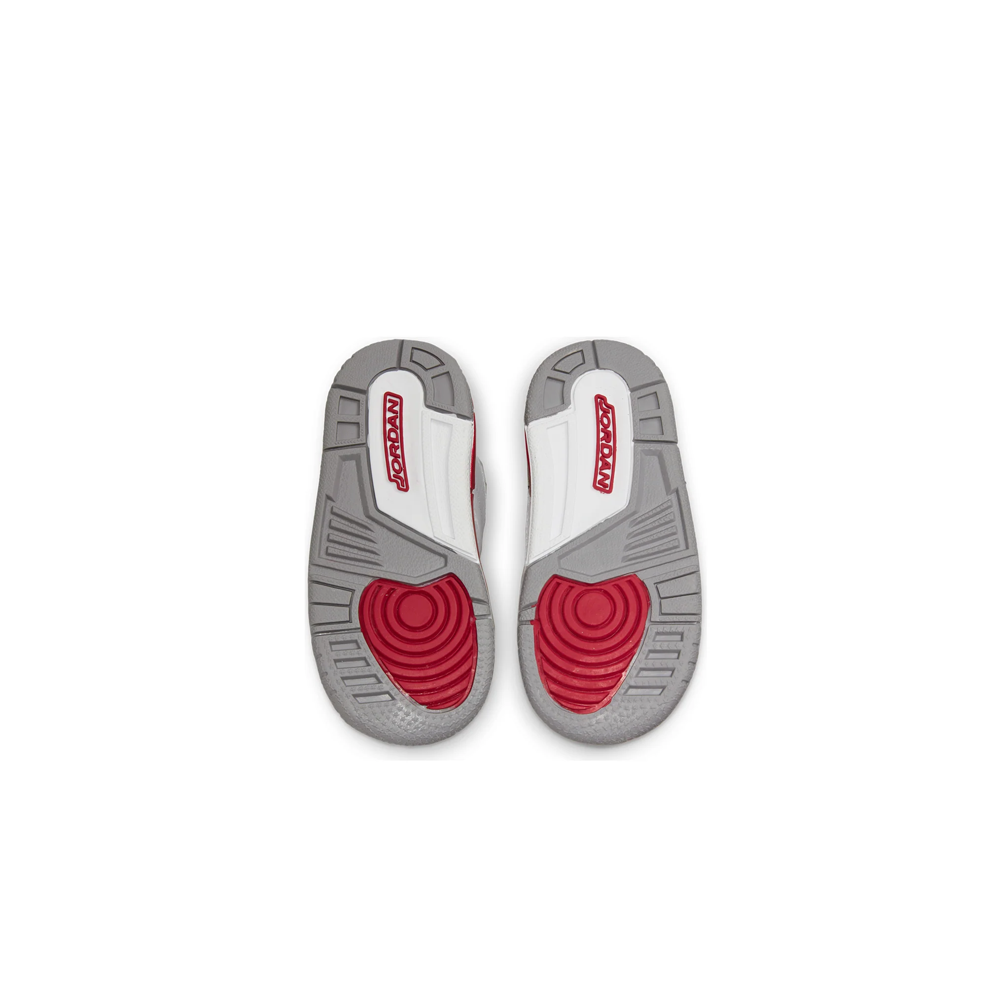 Air Jordan Infants 3 Retro TD Cardinal Shoes - Image 4