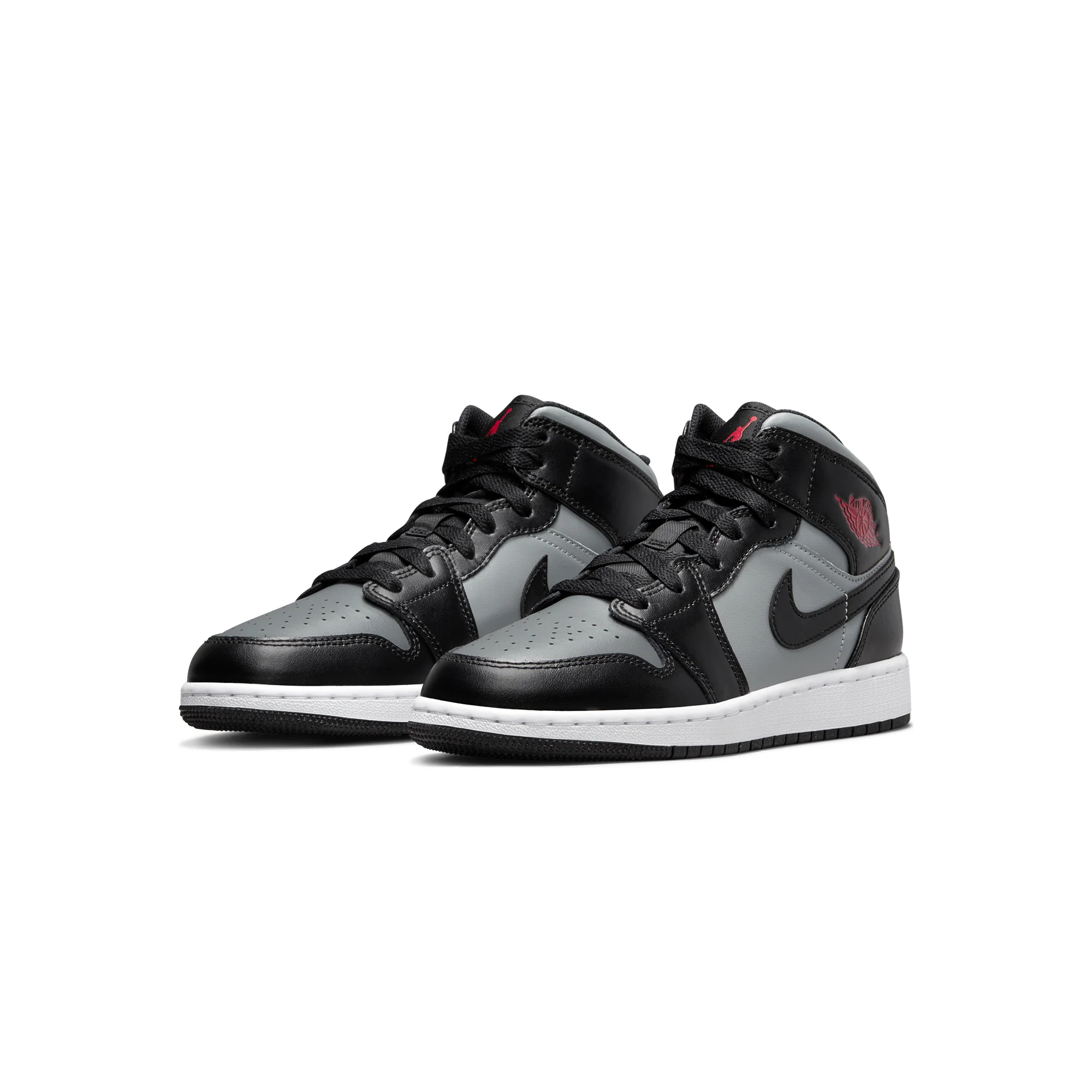 Air Jordan Kids 1 Mid GS Shoes - Image 2