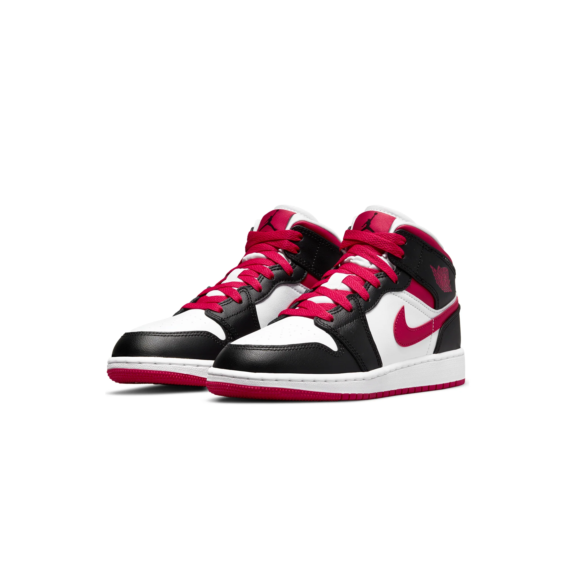 Air Jordan Kids 1 Mid GS Shoes - Image 2
