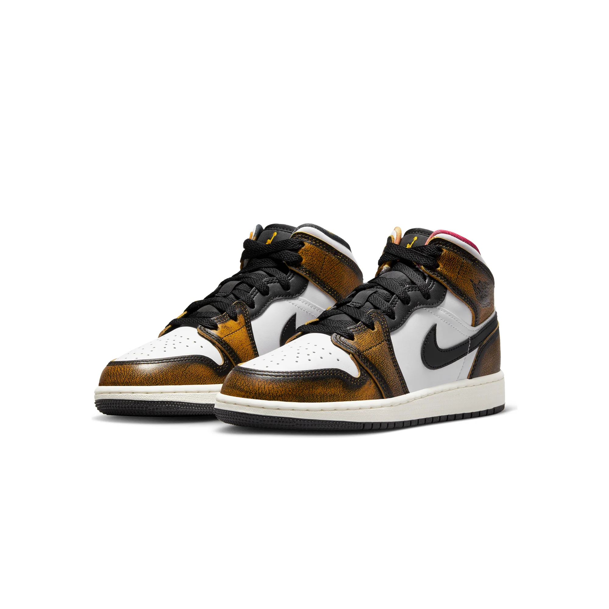 Air Jordan Kids 1 Mid SE Shoes - Image 2