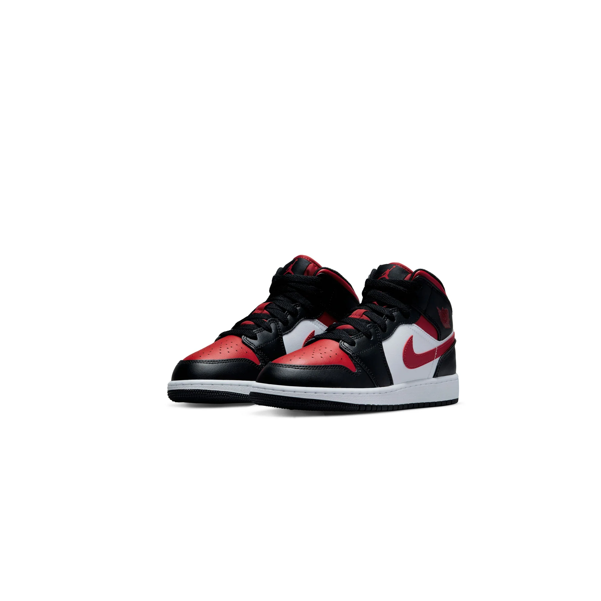 Air Jordan Kids 1 Mid Shoes - Image 2