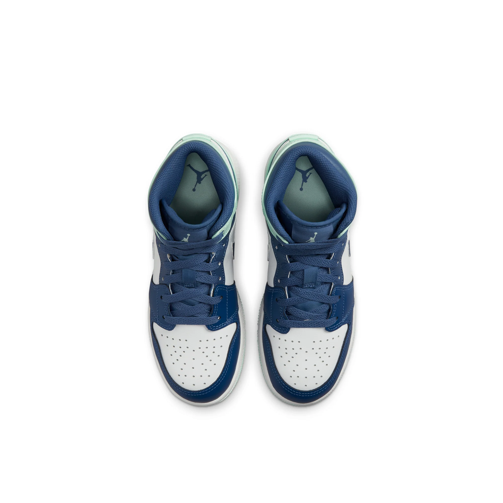 Air Jordan Kids 1 Mid Shoes - Image 4