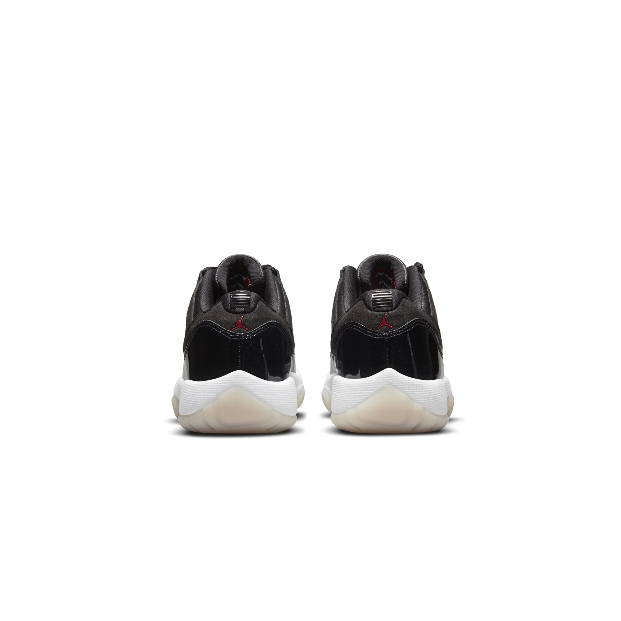 Air Jordan Kids 11 Retro Low Shoes Black/Gym Red - Image 3