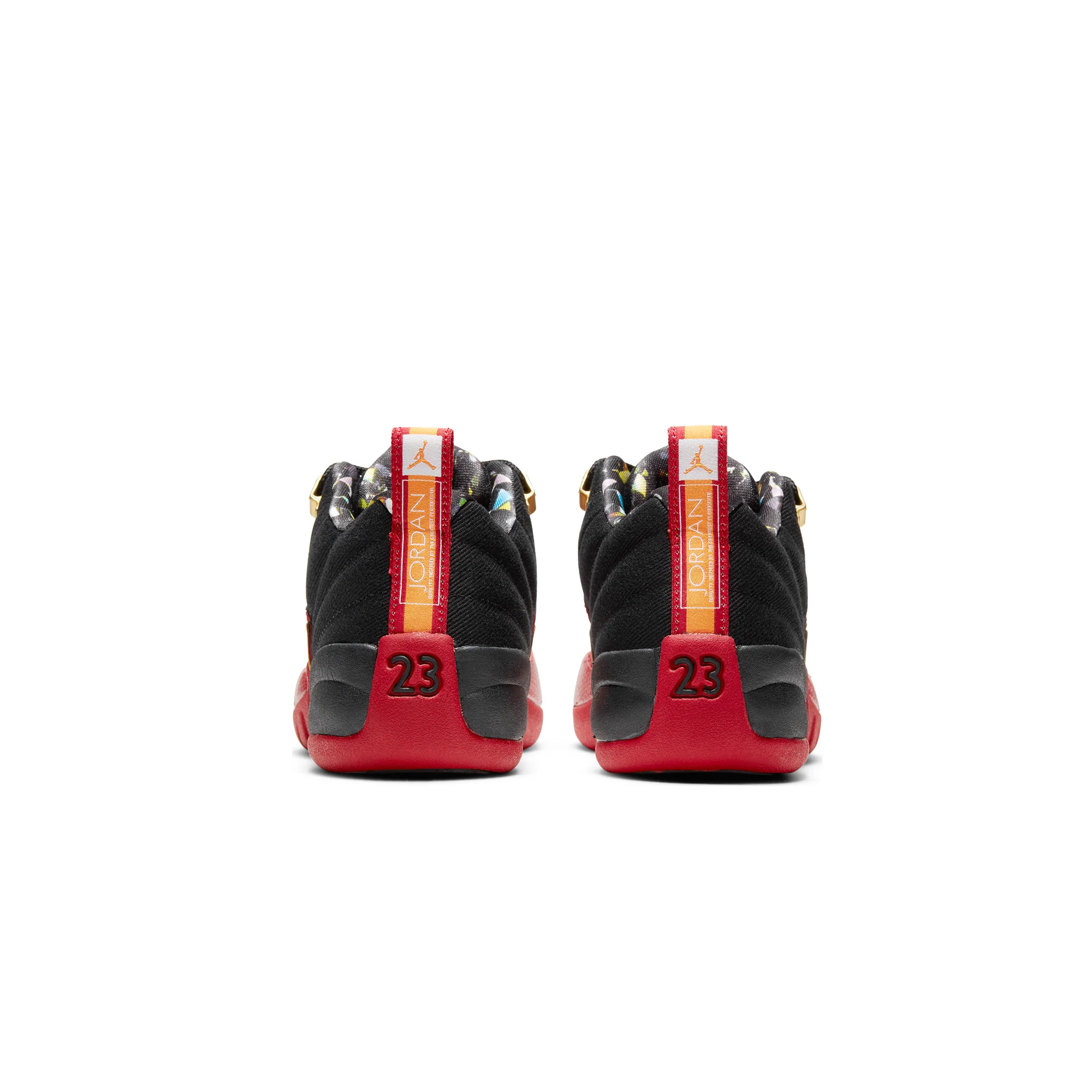 Air Jordan 12 Youth Retro Low 'Superbowl' Shoes - Image 3