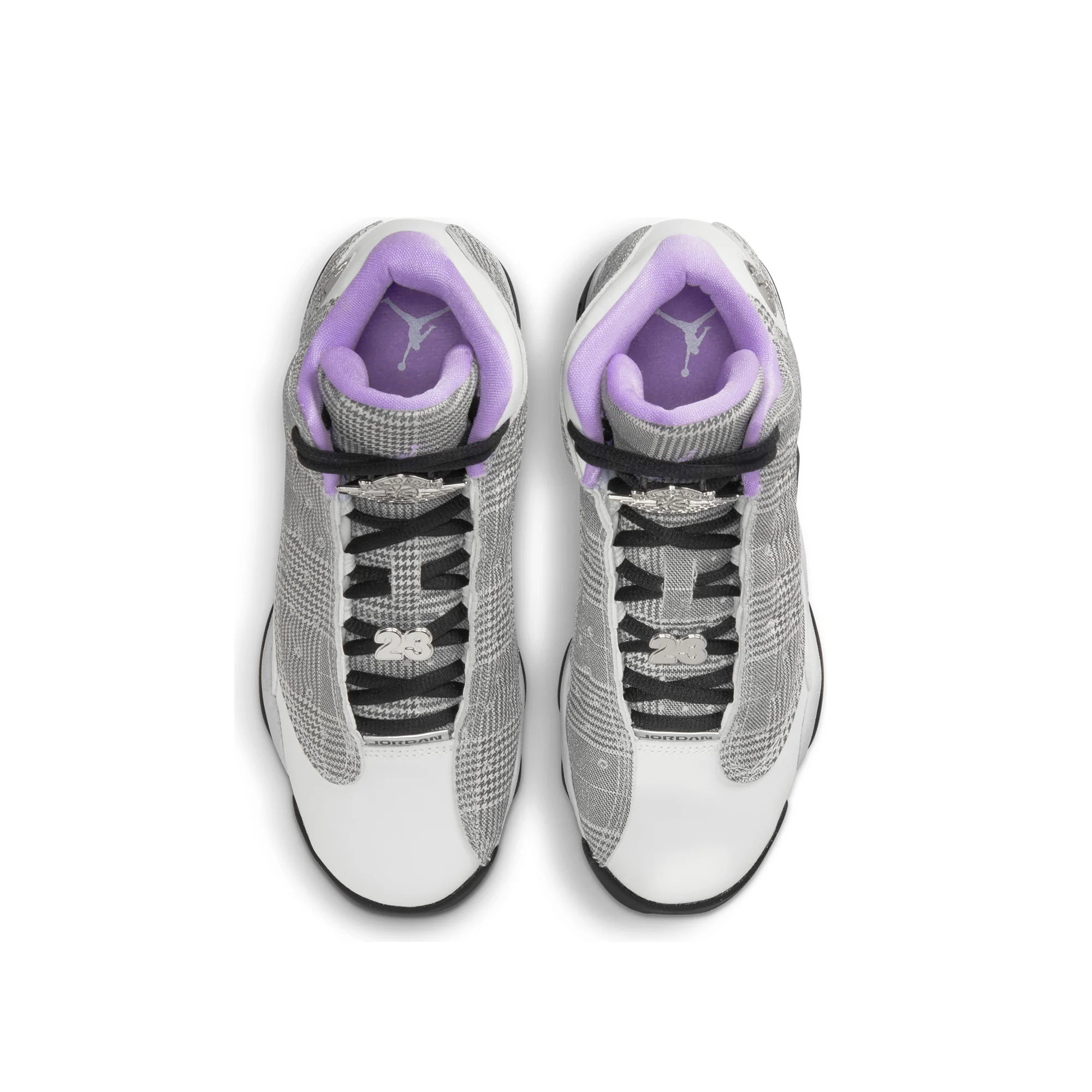 Air Jordan Kids 13 Retro GS Shoes 'Black/Lilac' - Image 4