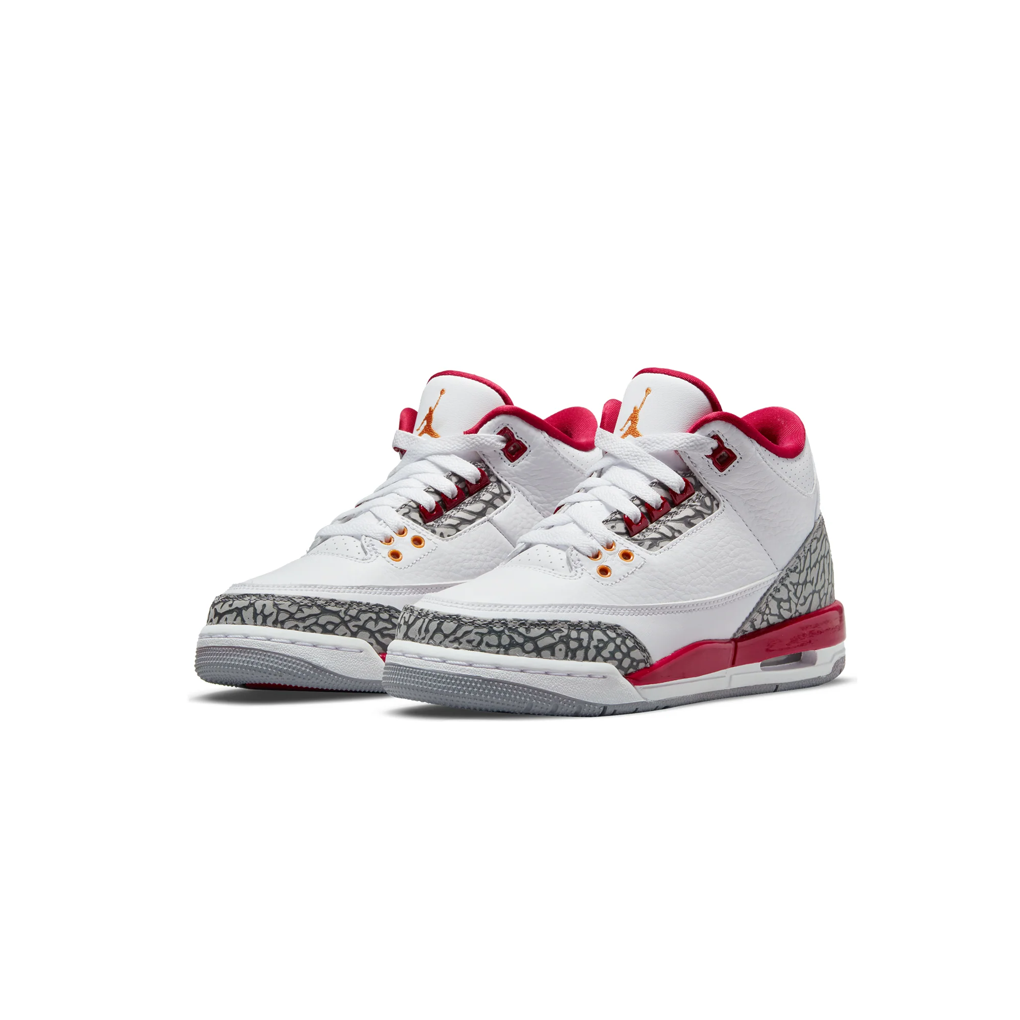 Air Jordan Kids 3 Retro GS Cardinal Shoes - Image 2