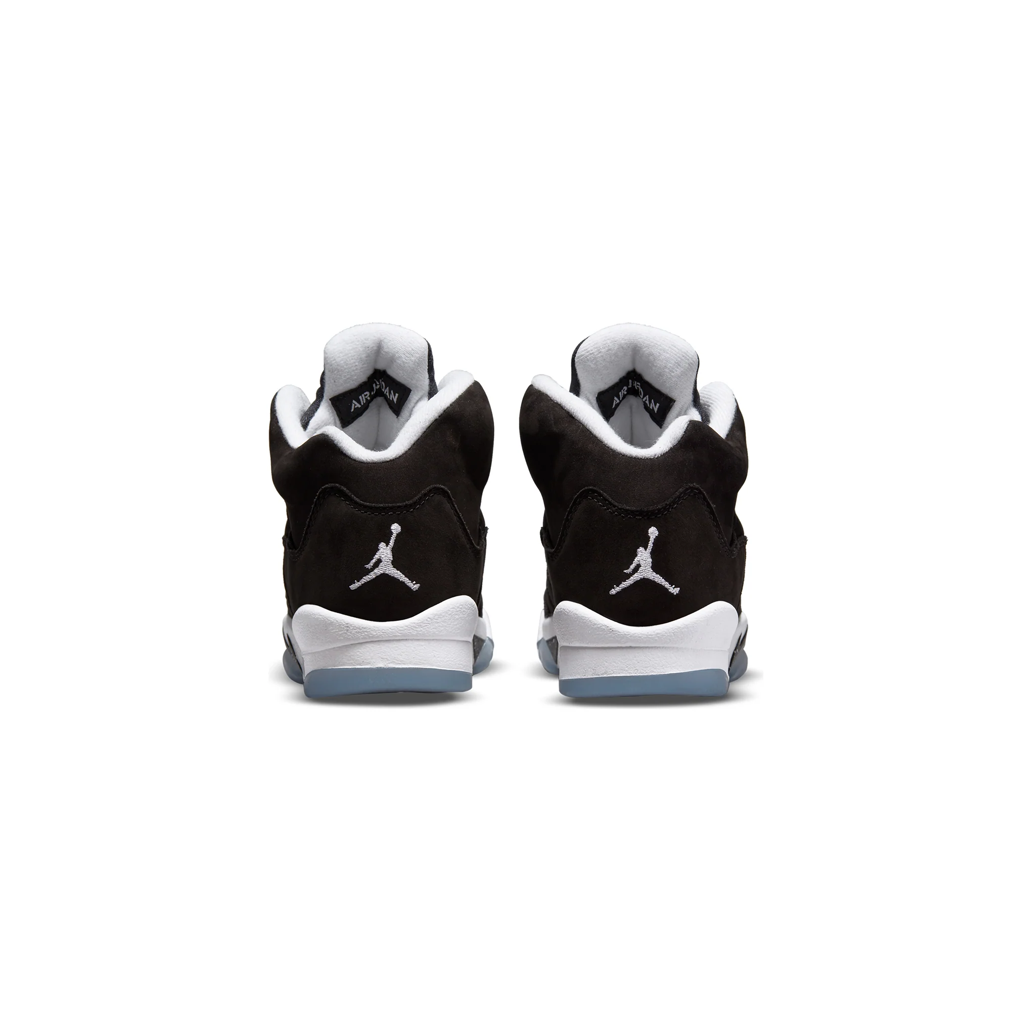 Air Jordan Big Kids 5 Retro Shoes Black/Cool Grey - Image 3