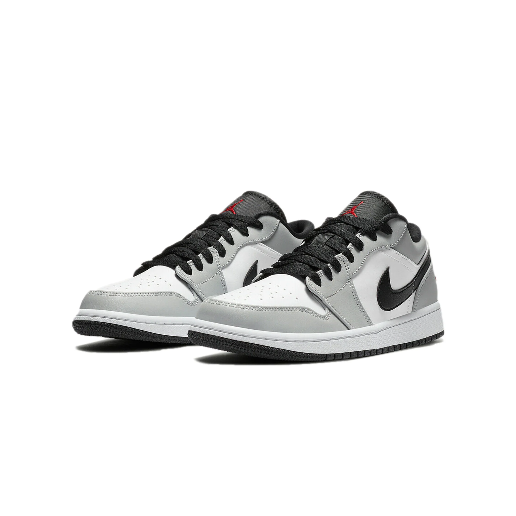 Air Jordan 1 Youth Low 'Light Smoke Grey' Shoes - Image 2