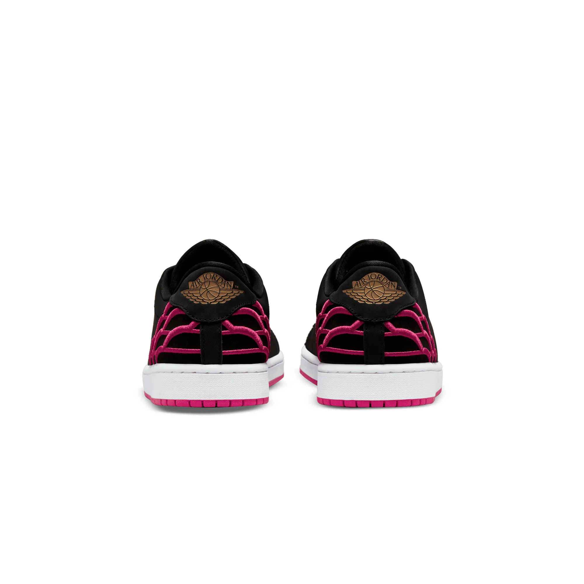 Air Jordan Mens 1 Centre Court Shoes 'Black' - Image 3