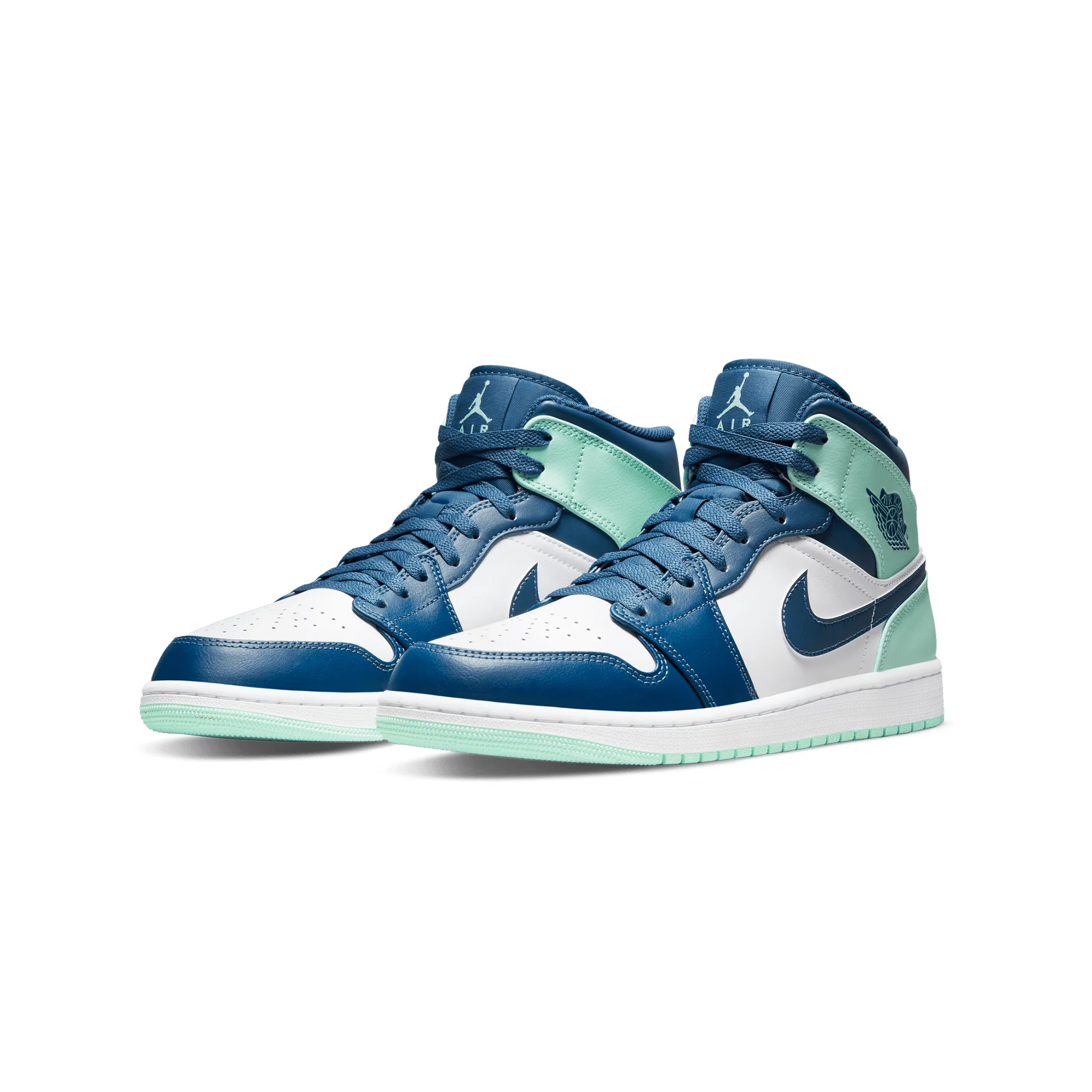 Air Jordan Mens 1 Mid Shoes - Image 2