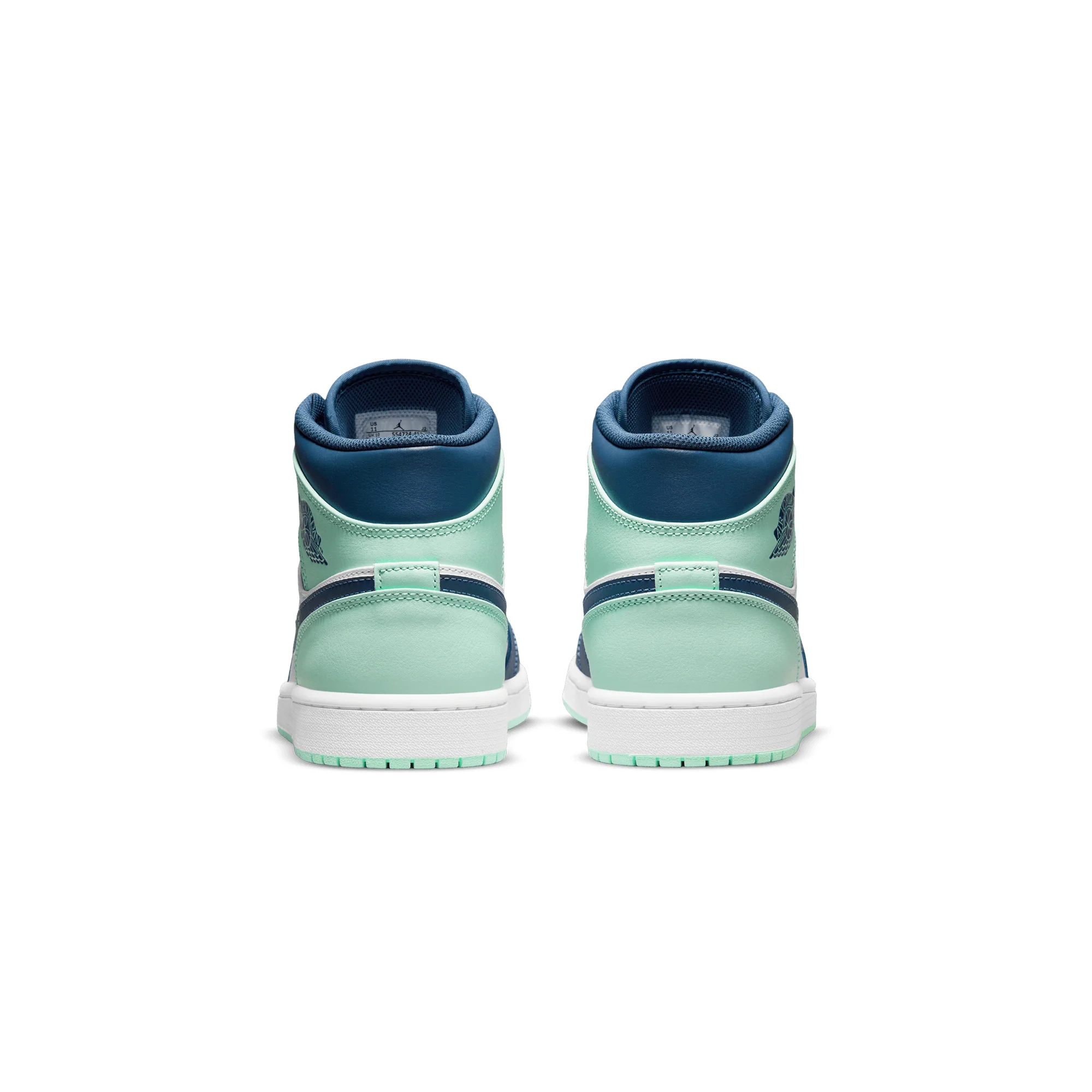 Air Jordan Mens 1 Mid Shoes - Image 3