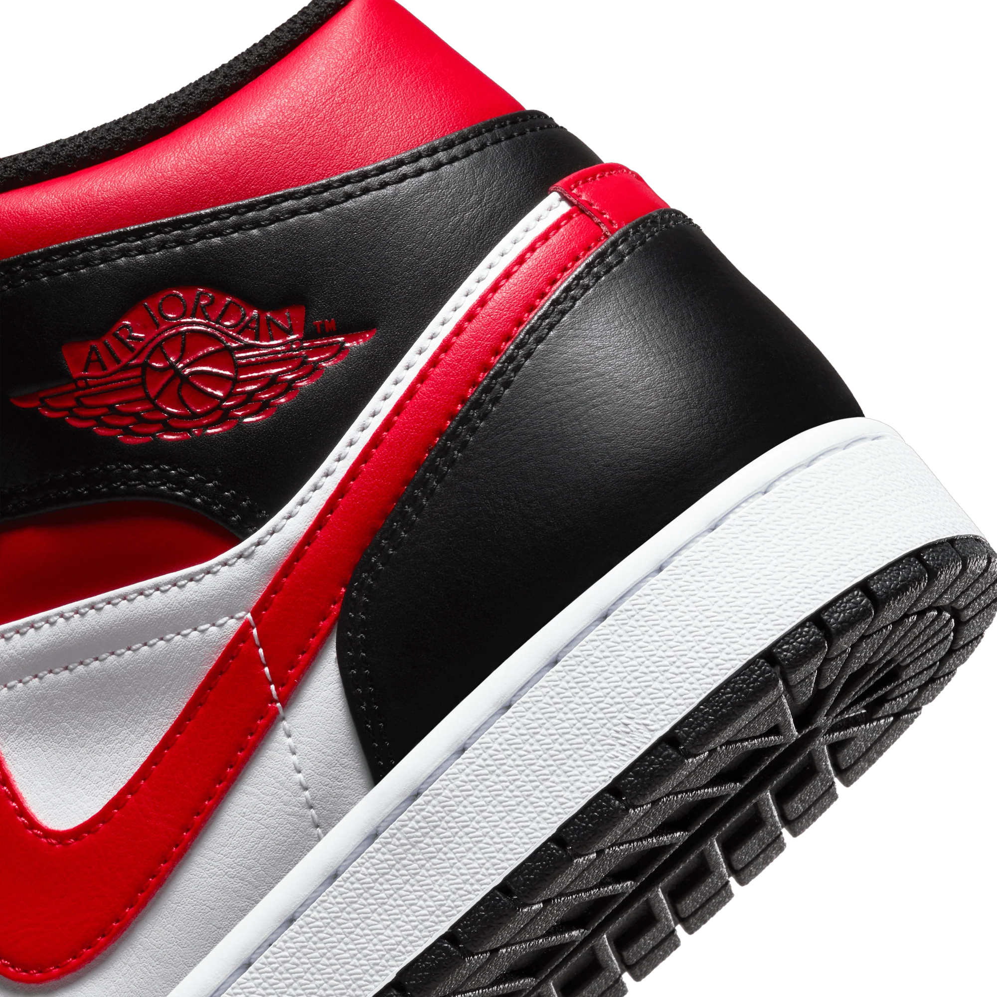 Air Jordan Mens 1 Mid Shoes - Image 4