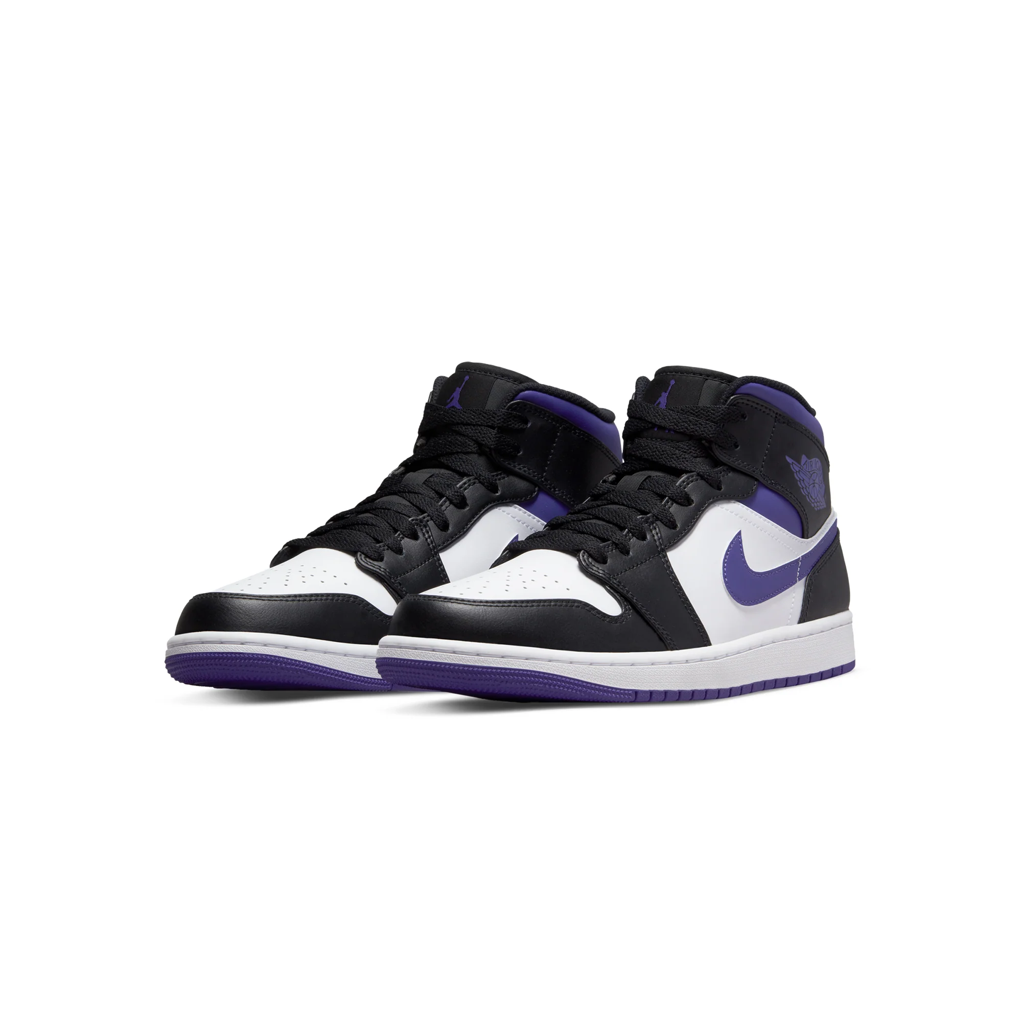 Air Jordan Mens 1 Mid Shoes - Image 2
