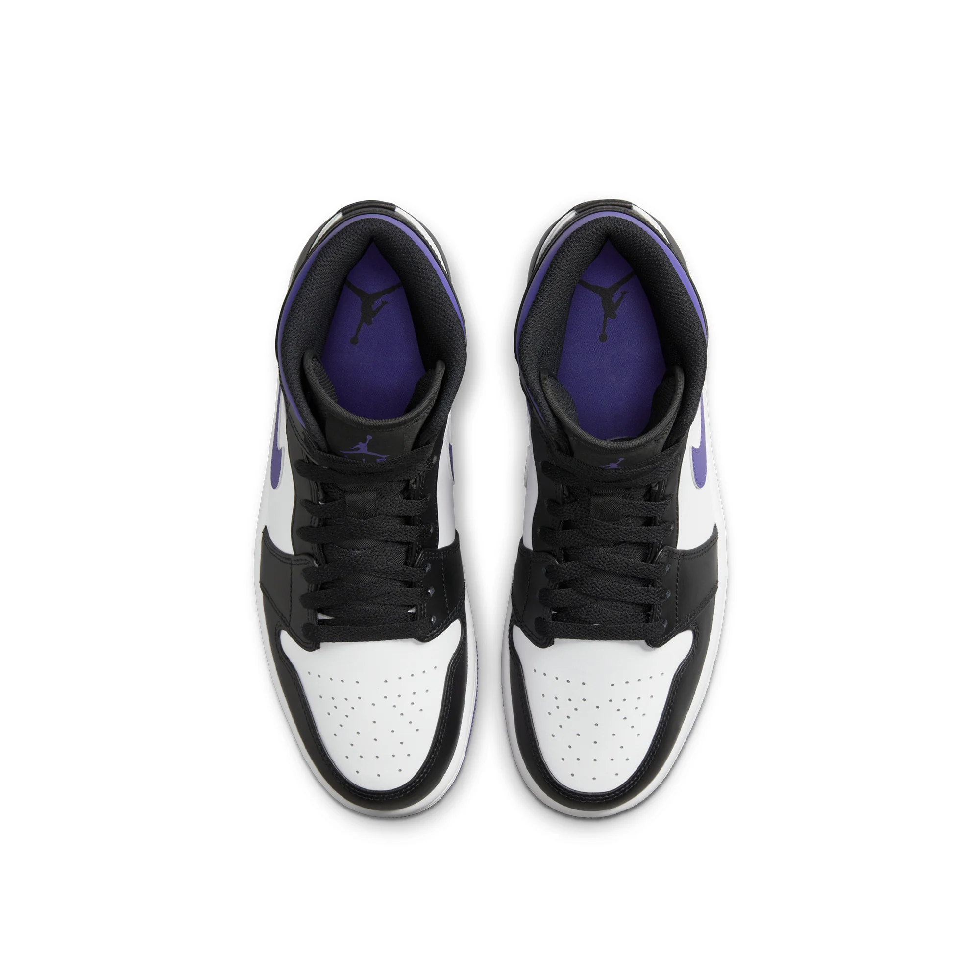 Air Jordan Mens 1 Mid Shoes - Image 4