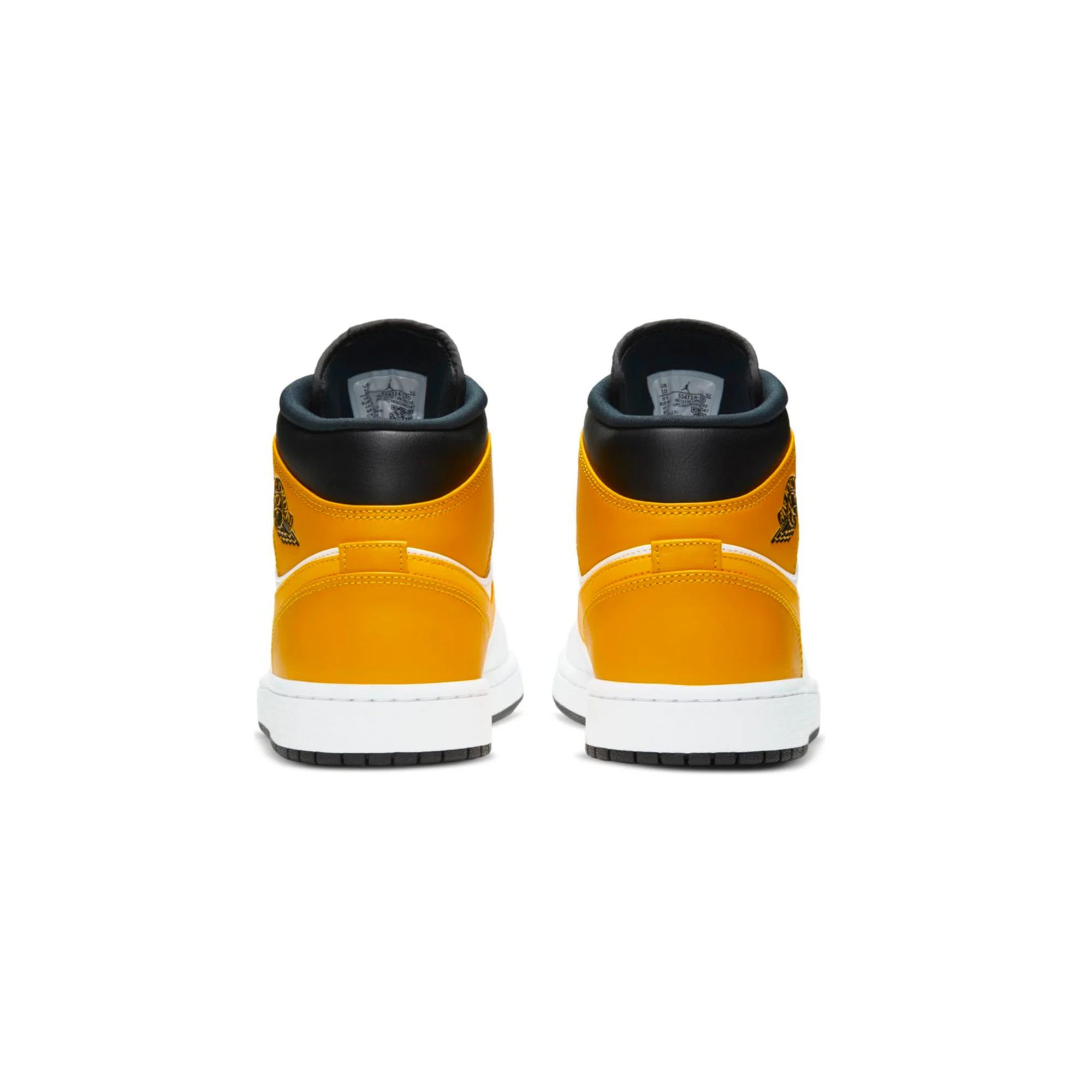 Air Jordan 1 Mens Mid 'University Gold' Shoes - Image 3